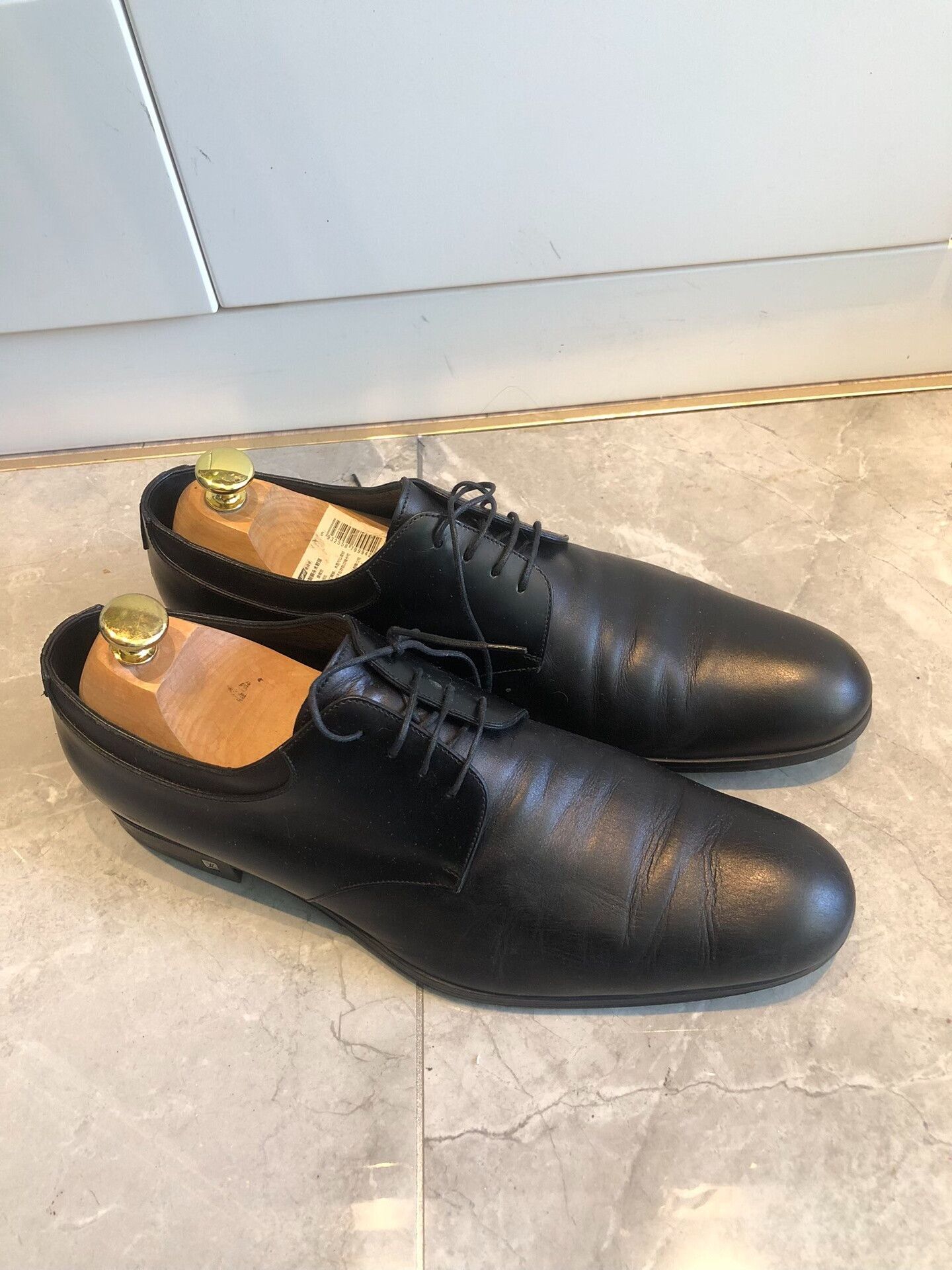 Louis Vuitton Louis Vuitton Men's Derby Leather Shoes Size US 8.5 / EU 41-42 - 1 Thumbnail