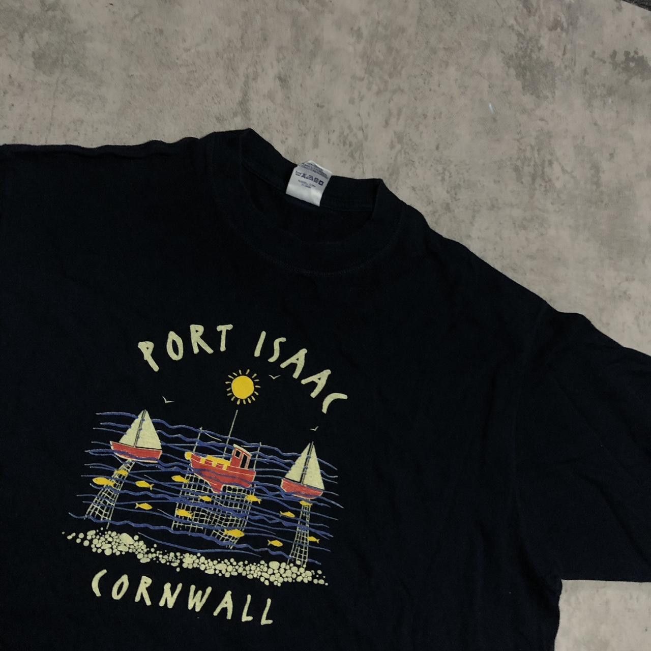Other 1980s Port Isaac Cornwall T-shirt in black and yellow Size US XL / EU 56 / 4 - 2 Thumbnail