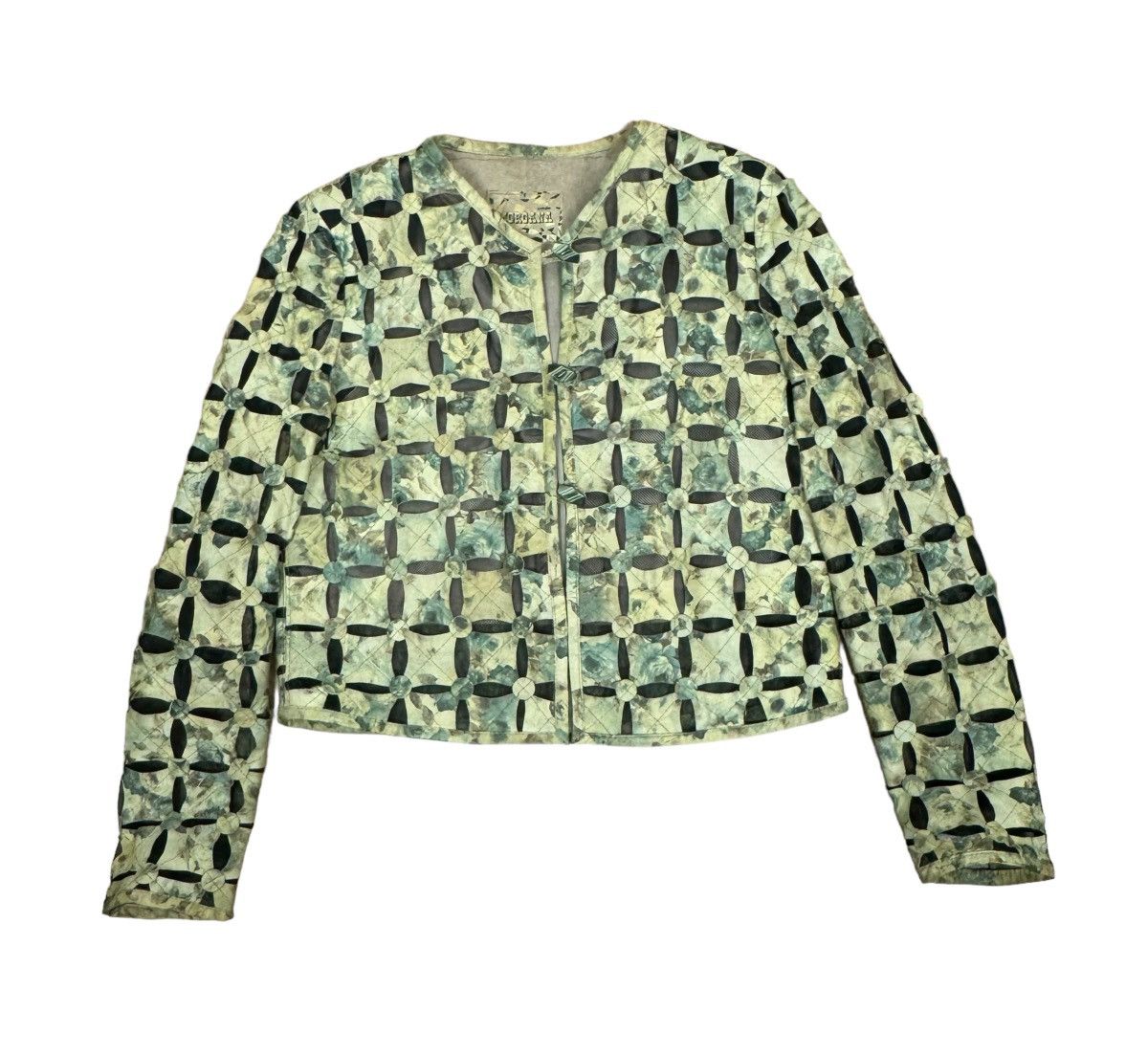 Designer × Genuine Leather Morgana Exclusive Genuine Leather Perforated Jacket size M Size M / US 6-8 / IT 42-44 - 13 Thumbnail