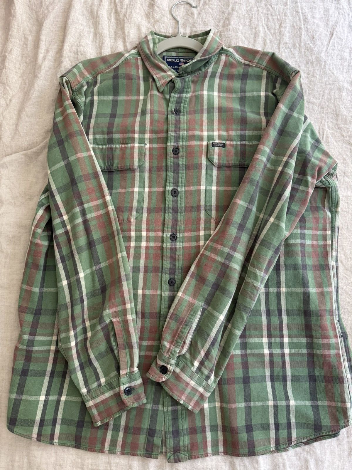 Polo Ralph Lauren Vintage Polo Sport Button-Up Size US L / EU 52-54 / 3 - 1 Thumbnail