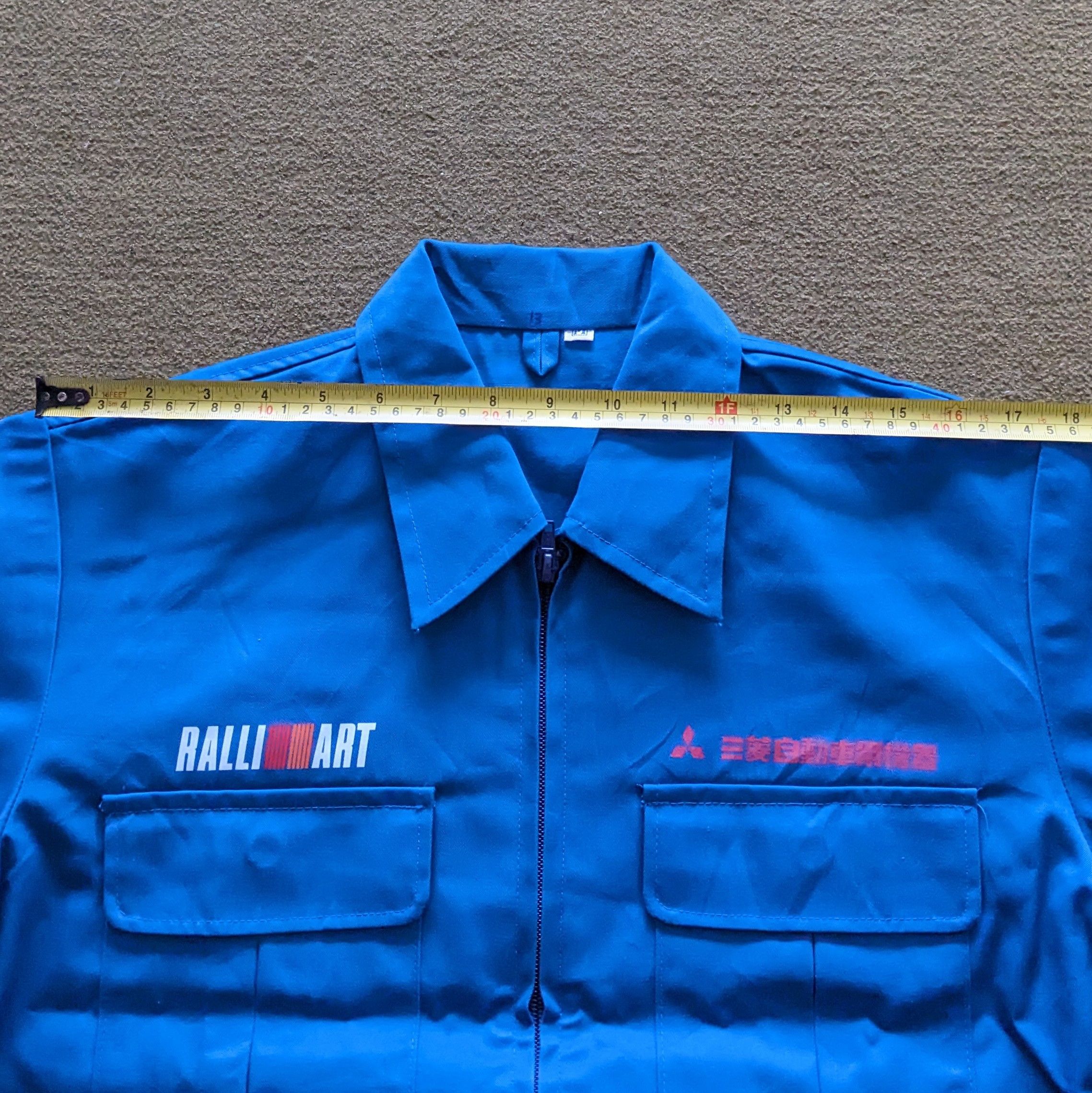 Japanese Brand Vintage MITSUBISHI RALLI ART Racing Uniform Custom Jacket Size US S / EU 44-46 / 1 - 5 Thumbnail