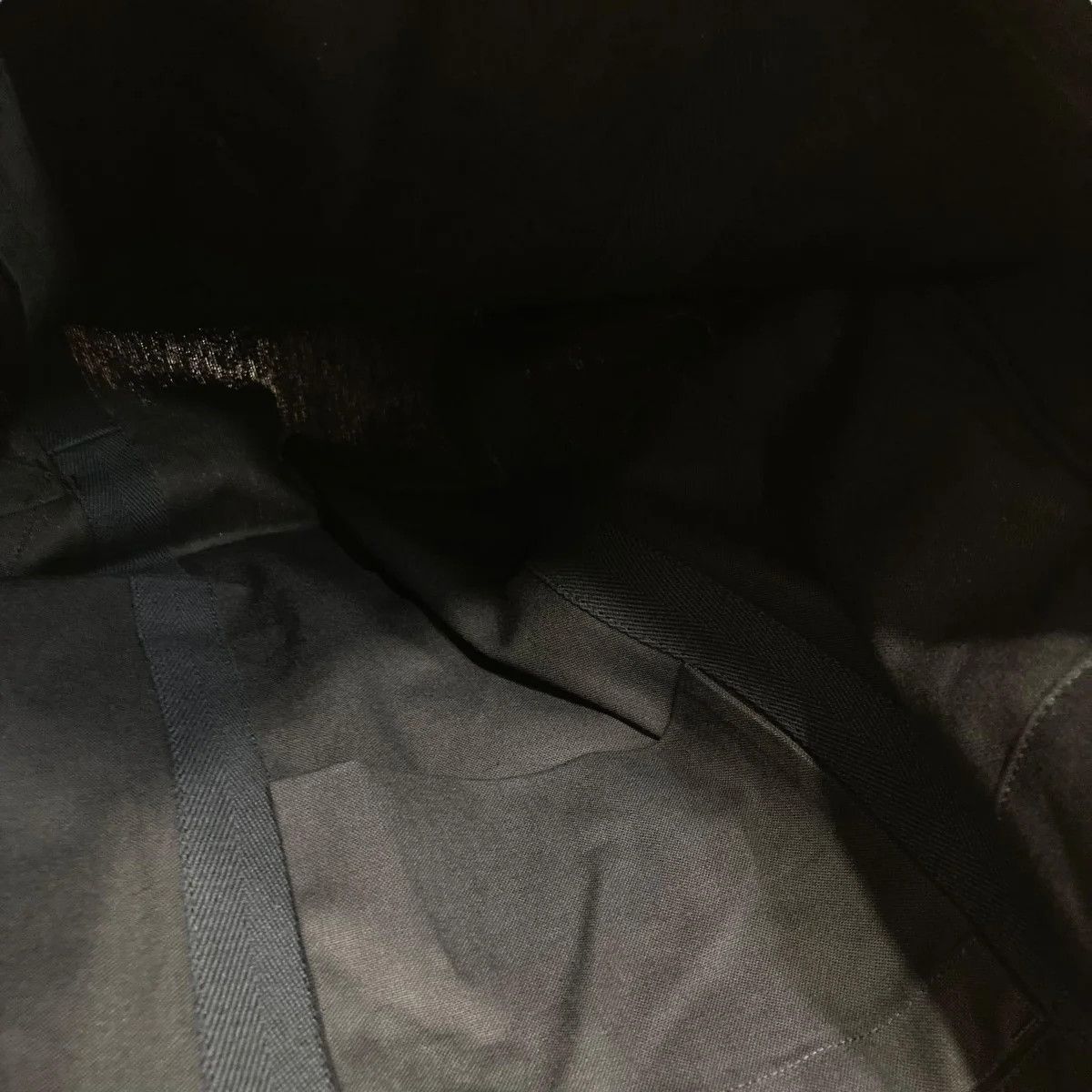 Yohji Yamamoto Yohji Yamamoto pour homme signature logo tote bag Size ONE SIZE - 3 Thumbnail