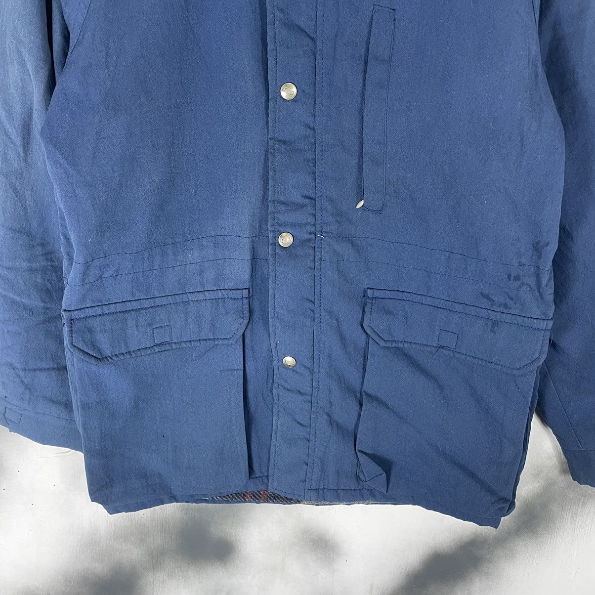 Vintage 90s Cal Craft Flannel Lined Chore Choat Size US S / EU 44-46 / 1 - 3 Thumbnail