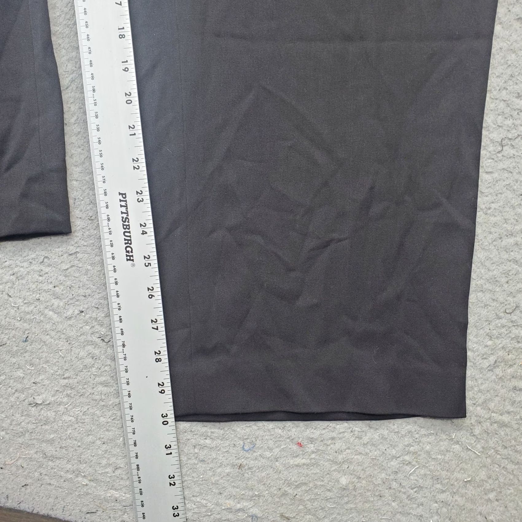 Vintage Lane Bryant Pants Womens 24 Black Stretch Career High Waisted Straight Pants Womens 24 Black Stretch Career High Waisted Straight Size 42" / US 20 - 4 Thumbnail