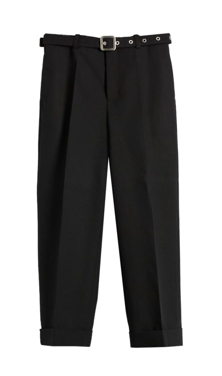 Jil Sander Jil Sander belted cropped trousers 46 Size US 30 / EU 46 - 10 Thumbnail
