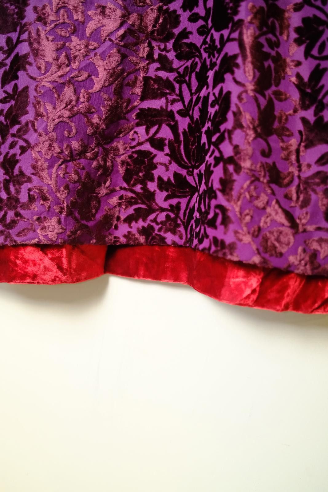 Other 00's Philosophy di Alberta Ferreti Velour Floral AOP Dress Size M / US 6-8 / IT 42-44 - 5 Thumbnail