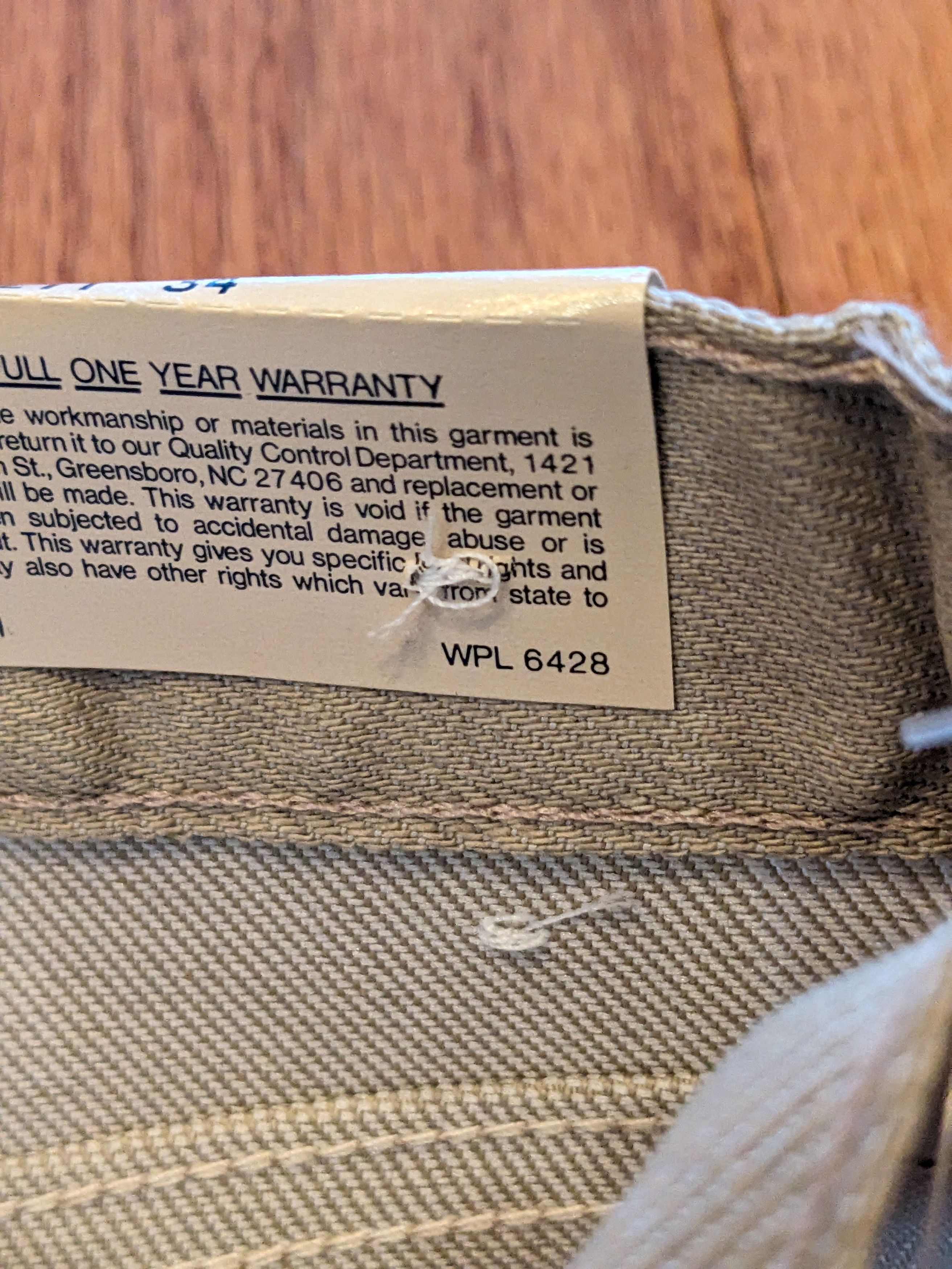 Vintage Vintage 90s Sheplers Western 34x30 Tan Pants Size US 34 / EU 50 - 6 Thumbnail