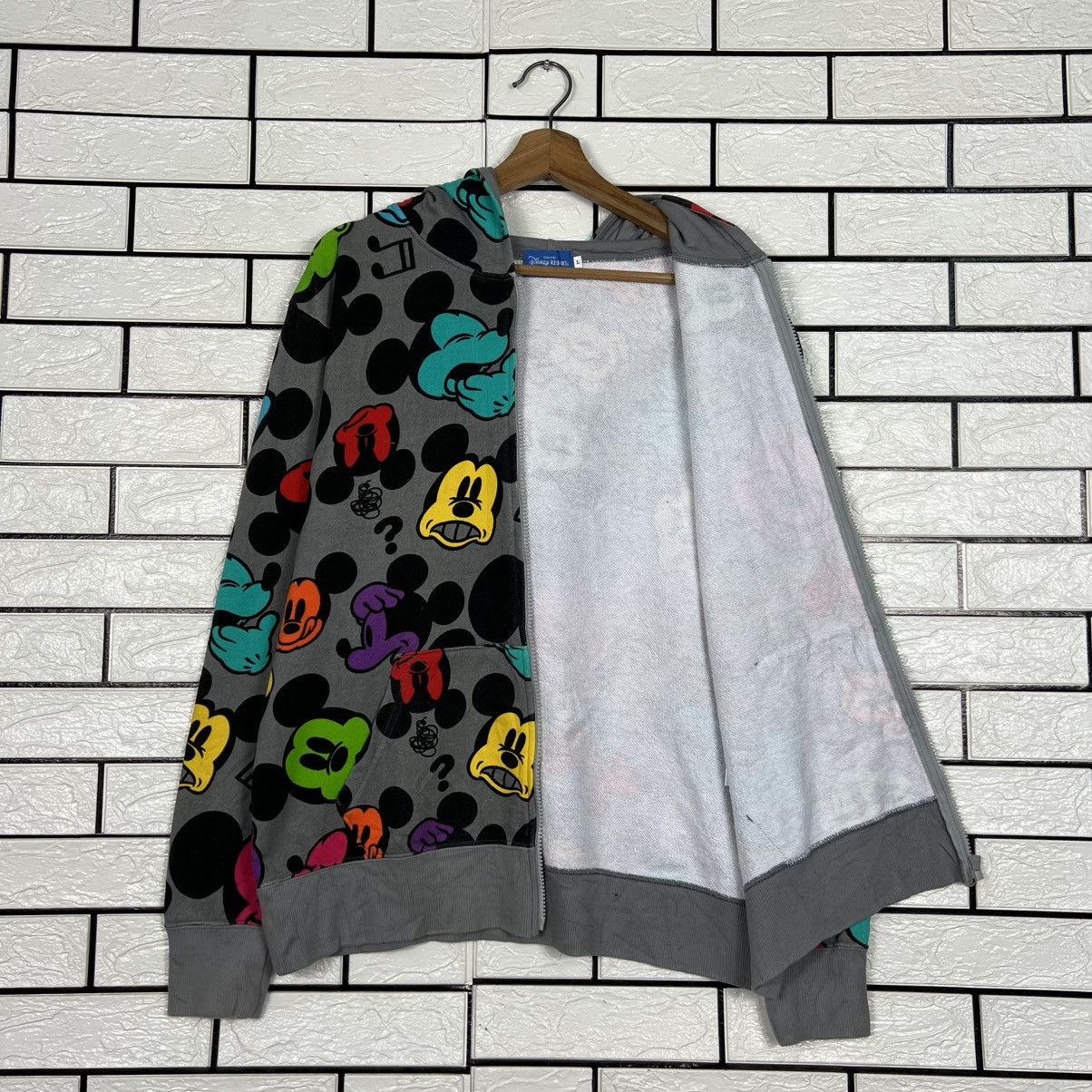 Disney DISNEY Mickey Mouse All Over Logo Zipper Hoodies #4236-C193 Size US L / EU 52-54 / 3 - 8 Thumbnail