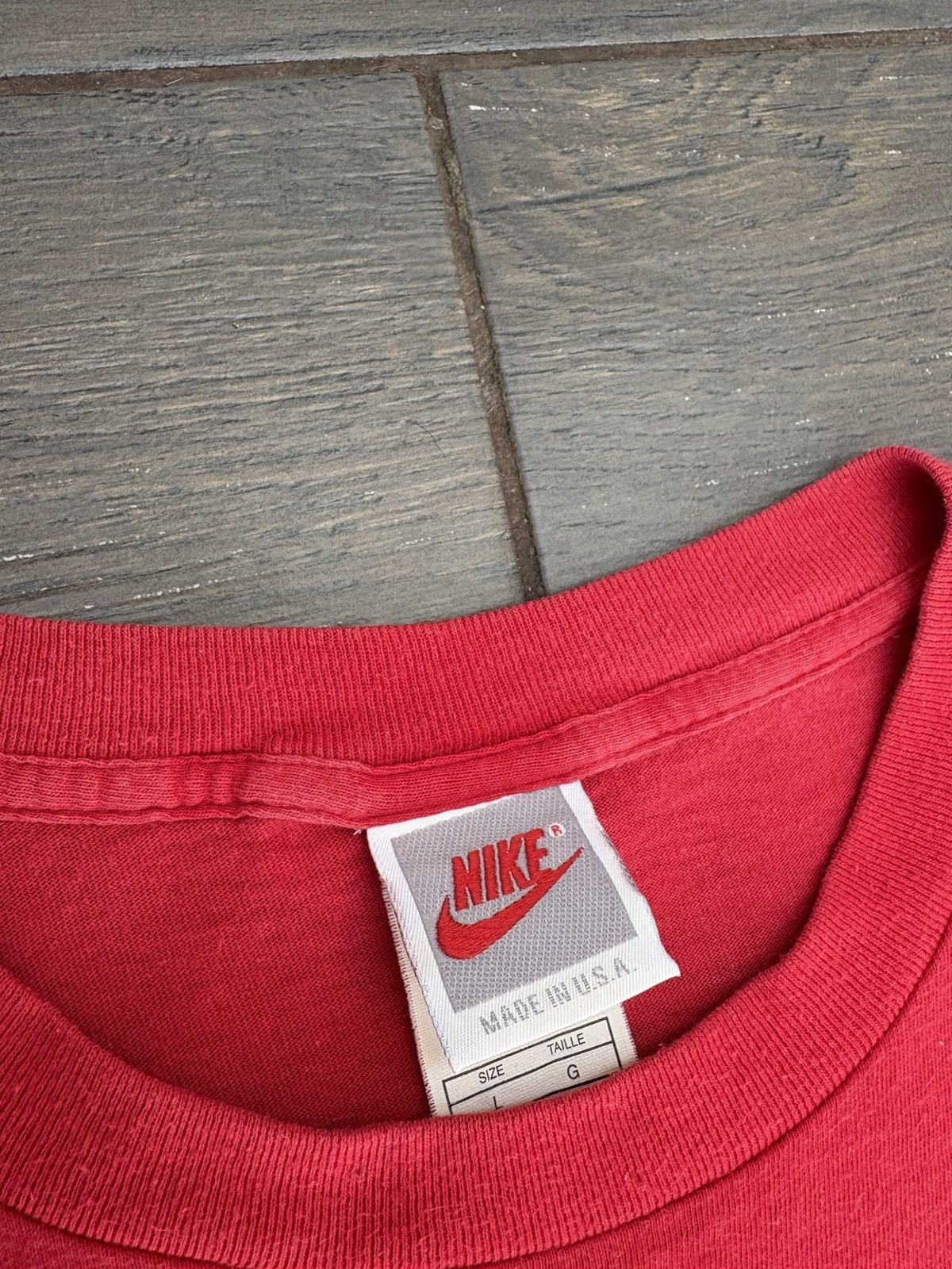 Nike Nike Jordan 23 Single Stitch Double Sided Made in USA TShirt Size US L / EU 52-54 / 3 - 8 Thumbnail