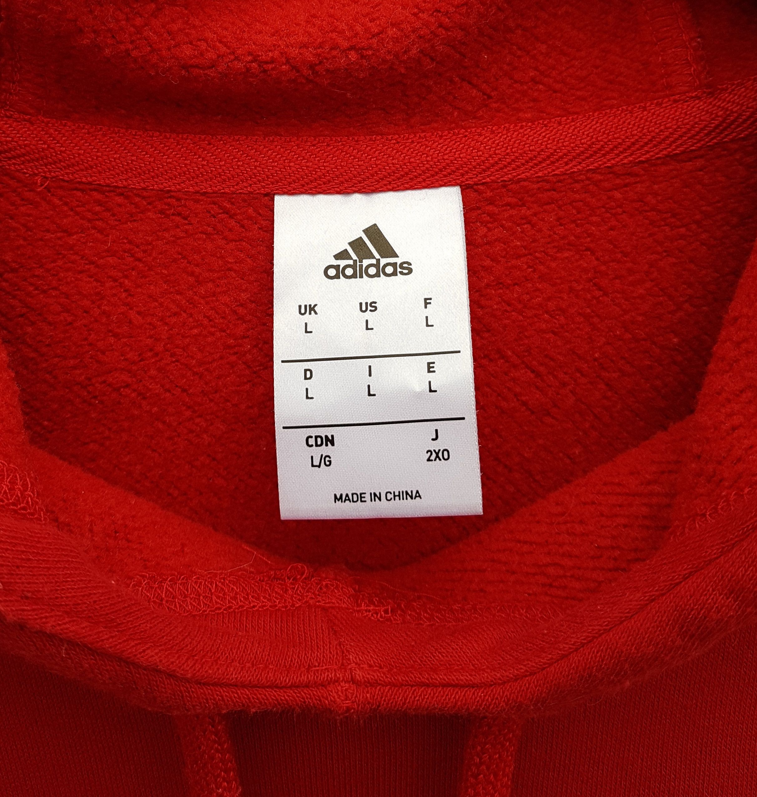 Adidas Adidas Manchester United Soccer Football Sweatshirt Hoodie L Size US L / EU 52-54 / 3 - 8 Thumbnail