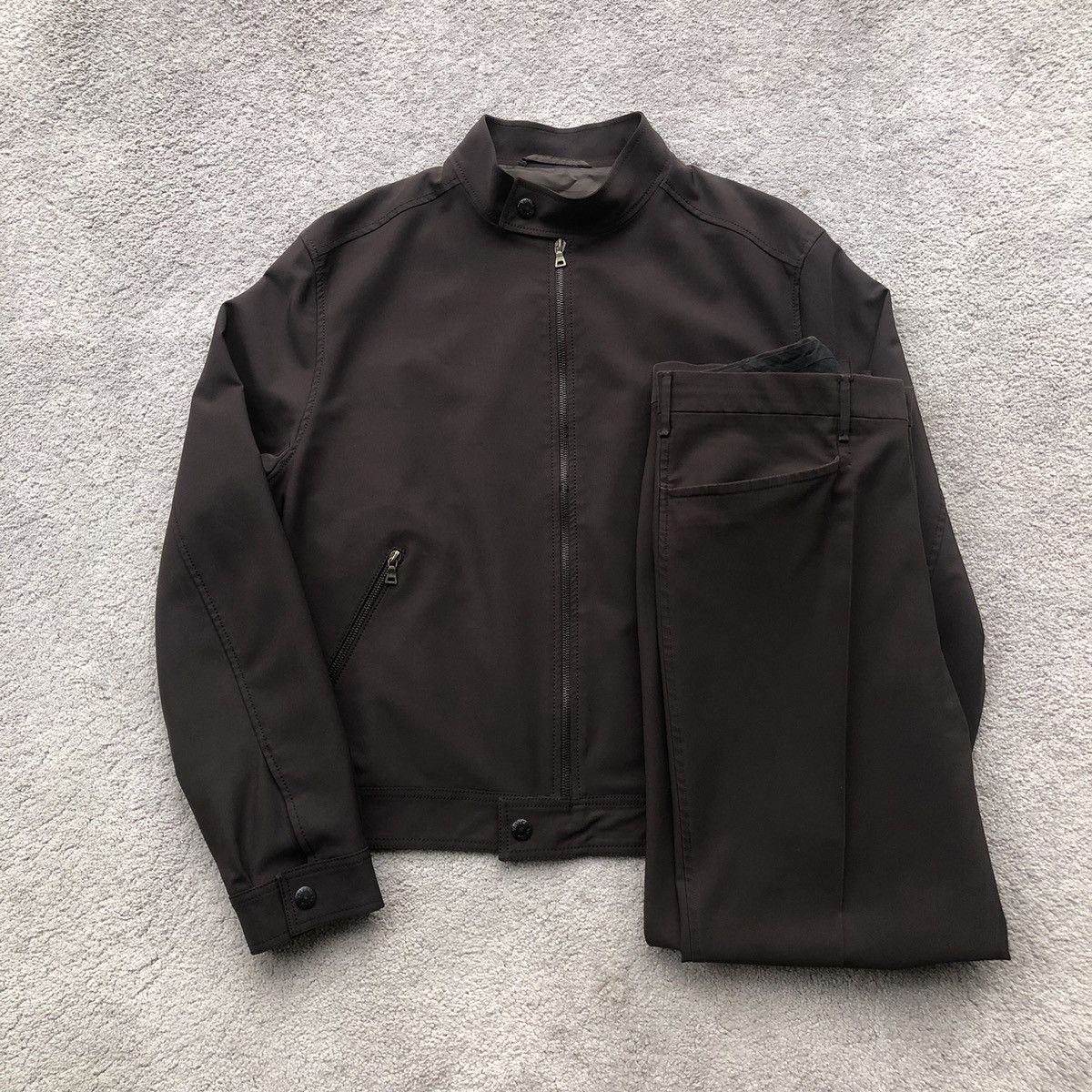 Prada 1999 Technical Utility Nylon Trousers