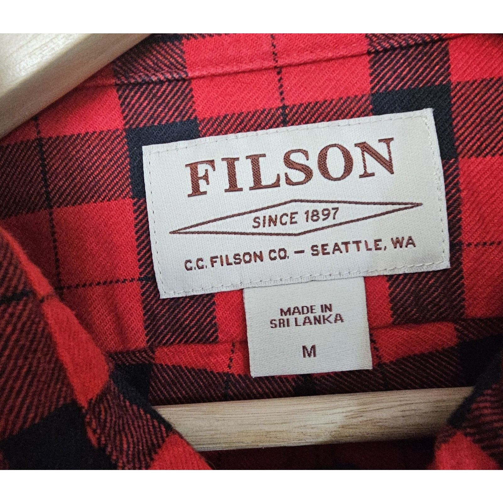 Filson CC Filson Virgin Wool Jac Heavy Duty Flannel Plaid Size US M / EU 48-50 / 2 - 6 Thumbnail