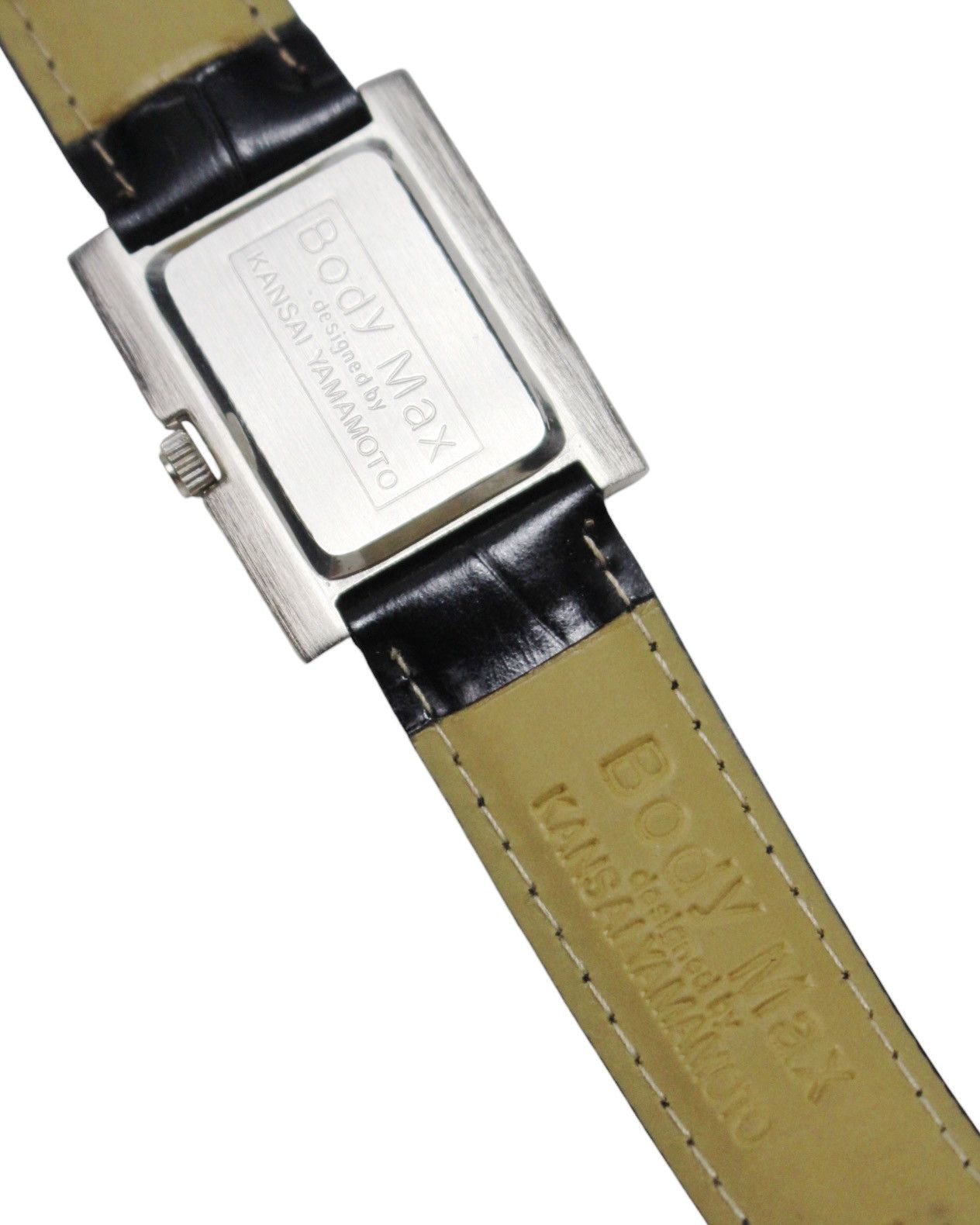 Kansai Yamamoto 2000S BODY MAX DESIGNED BY KANSAI YAMAMOTO STEEL CASE WATCH Size ONE SIZE - 7 Thumbnail