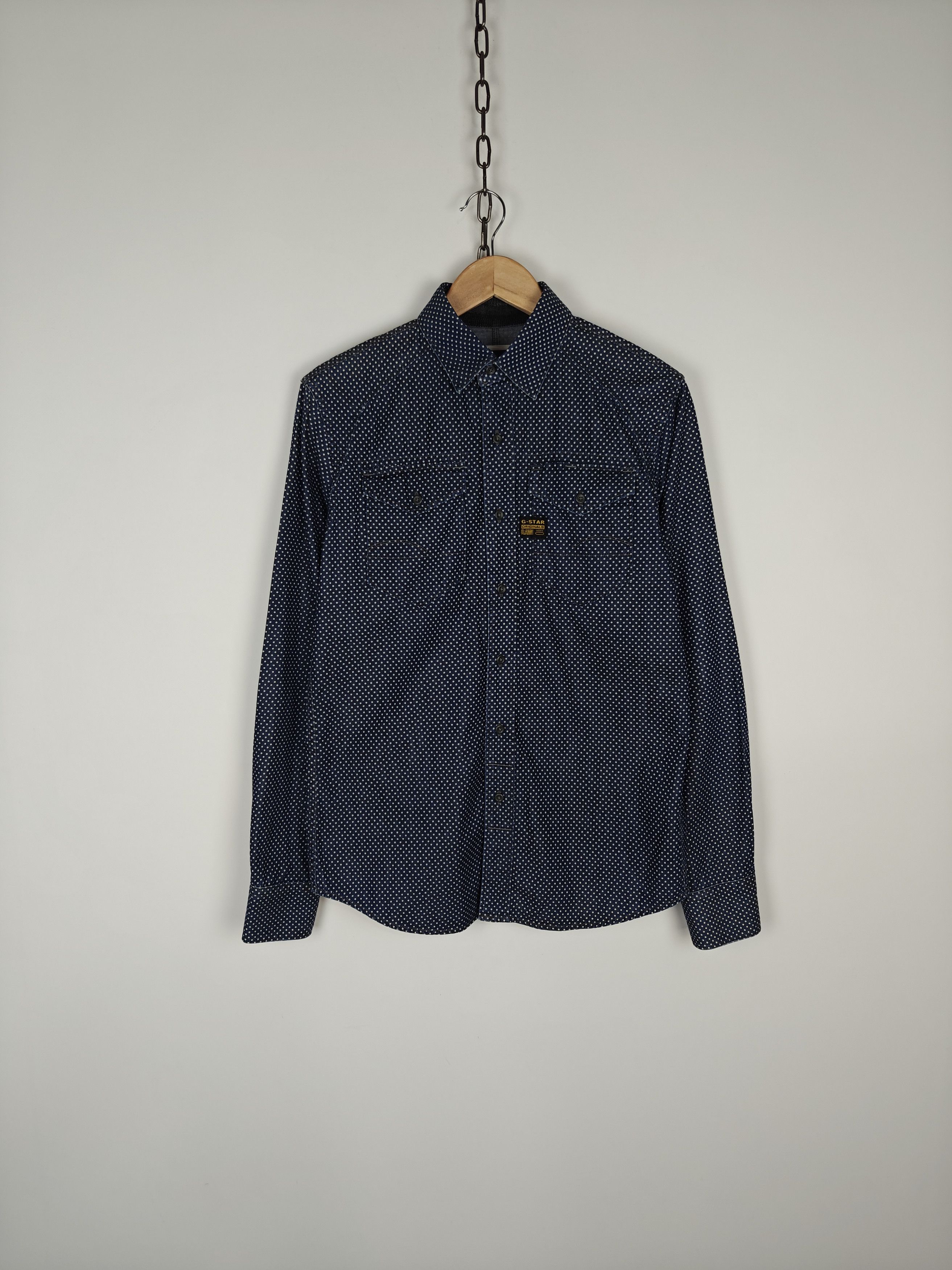 G-Star G-Star Raw New Arizona Shirt Blue size M Size US M / EU 48-50 / 2 - 1 Thumbnail