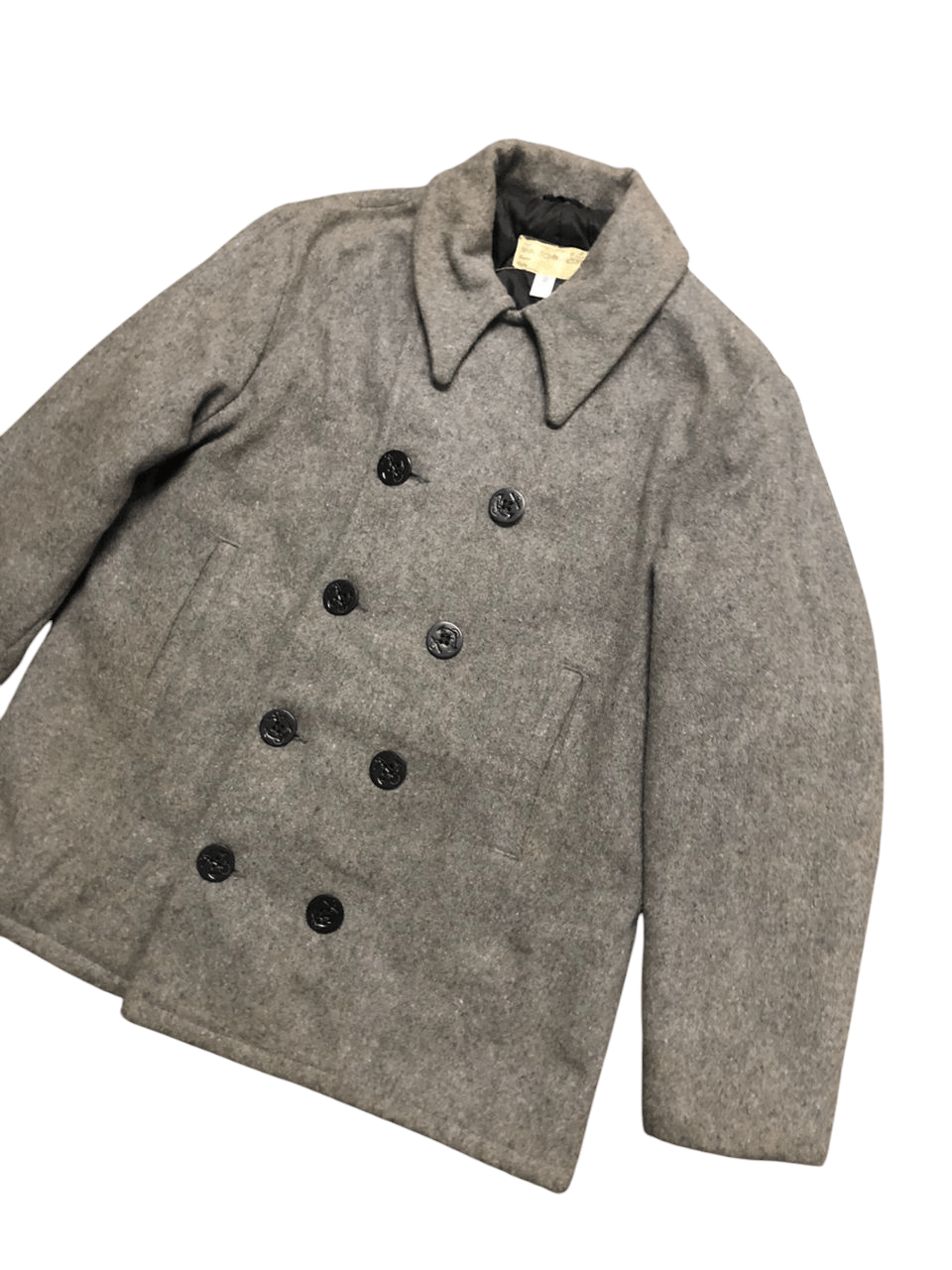 Naval Clothing Factory Vintage Naval Clothing Factory Pea Coat Wool Quilted Lined Size US M / EU 48-50 / 2 - 6 Thumbnail
