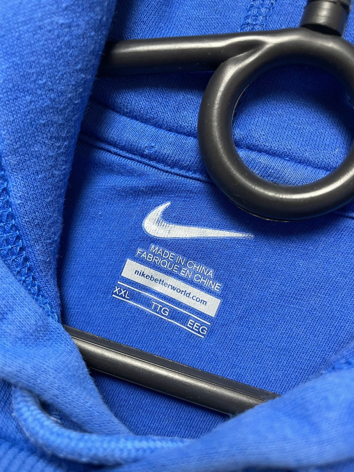 Nike × Vintage Vintage Nike Everton soccer hoodie size XXL logo rare Size US XXL / EU 58 / 5 - 8 Thumbnail