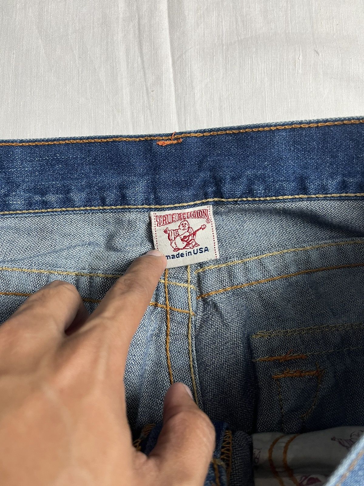 If Six Was Nine × True Religion True Religion Bootcut Jeans Embroidary Pocket Size 32" / US 10 / IT 46 - 11 Thumbnail