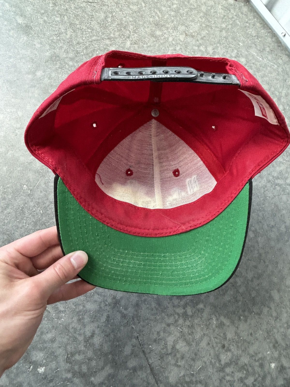 Vintage Vintage 90s NC State Wolfpack SnapBack Hat Size ONE SIZE - 7 Thumbnail