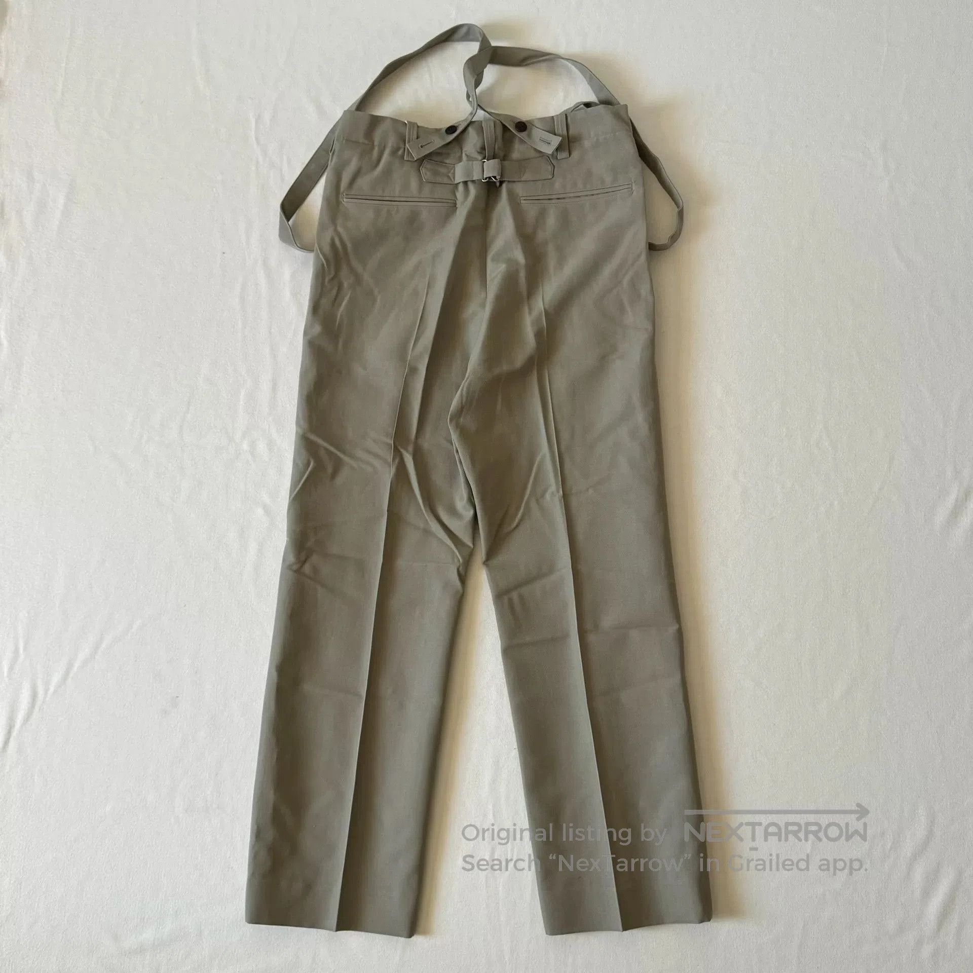 Visvim VISVIM 24SS Khaki Suspender Pants. Size US 36 / EU 52 - 2 Thumbnail