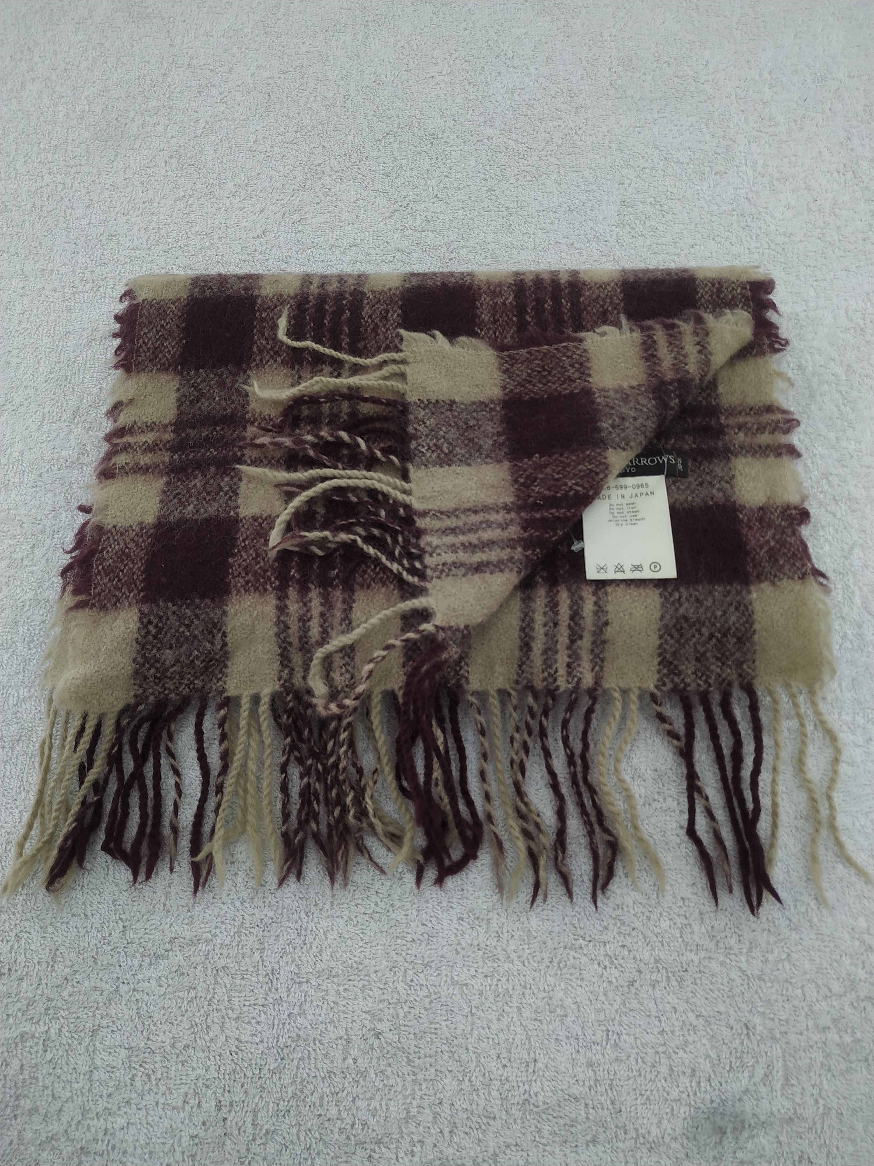 United Arrows Vintage United Arrows Scarf/Muffler/Neckwear MF153 Size ONE SIZE - 4 Thumbnail