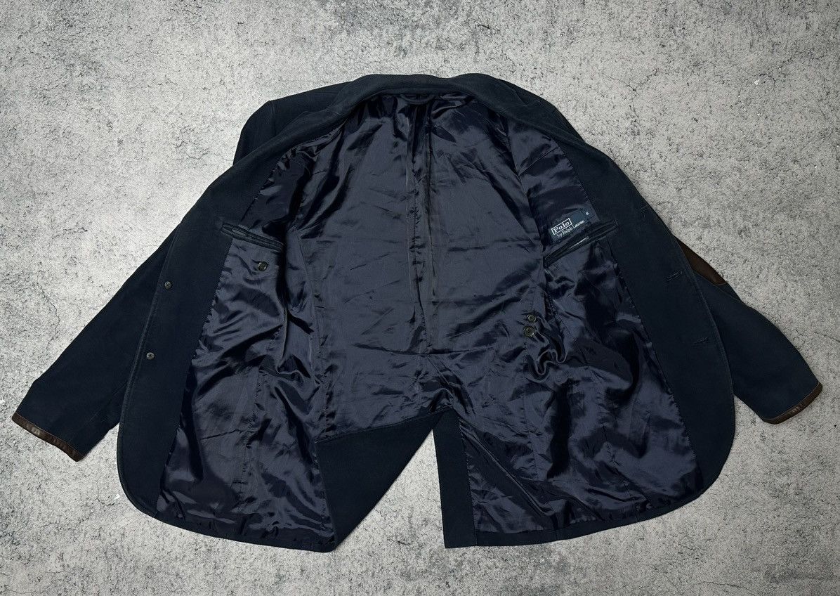 Polo Ralph Lauren Vintage Polo Ralph Lauren Velour Blazer Jacket Size 40R - 4 Thumbnail