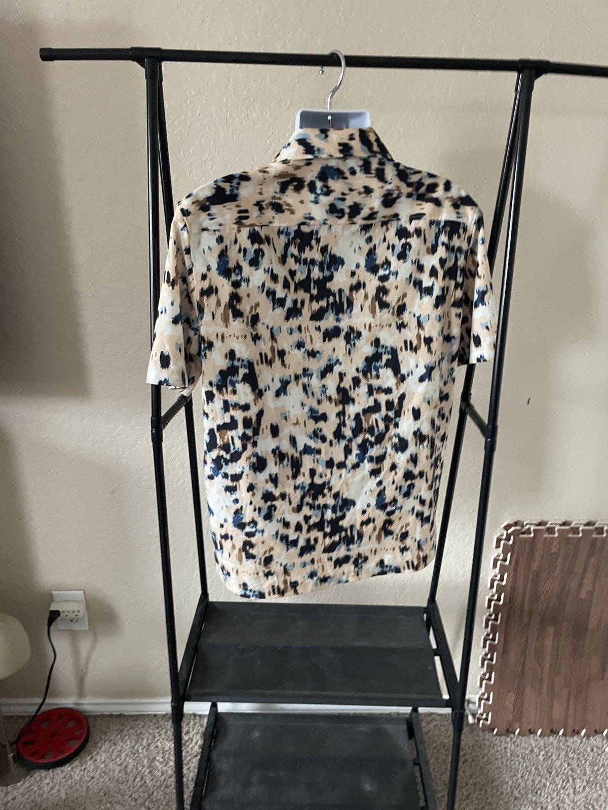 Rhude × Zara Patterned 1 Pocket SS button front shirt Size US S / EU 44-46 / 1 - 6 Thumbnail
