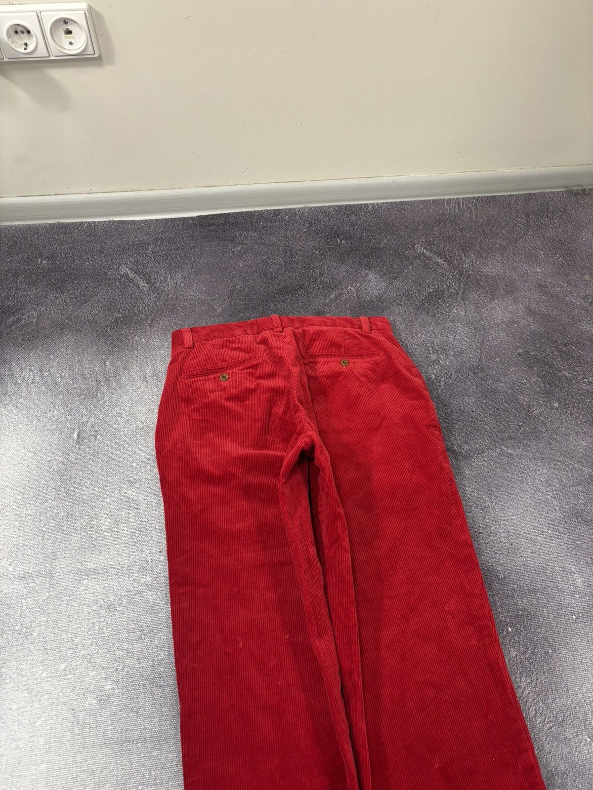 Polo Ralph Lauren Vintage Polo Ralph Lauren Men’s Red Corduroy Preppy Pants Size US 32 / EU 48 - 16 Thumbnail