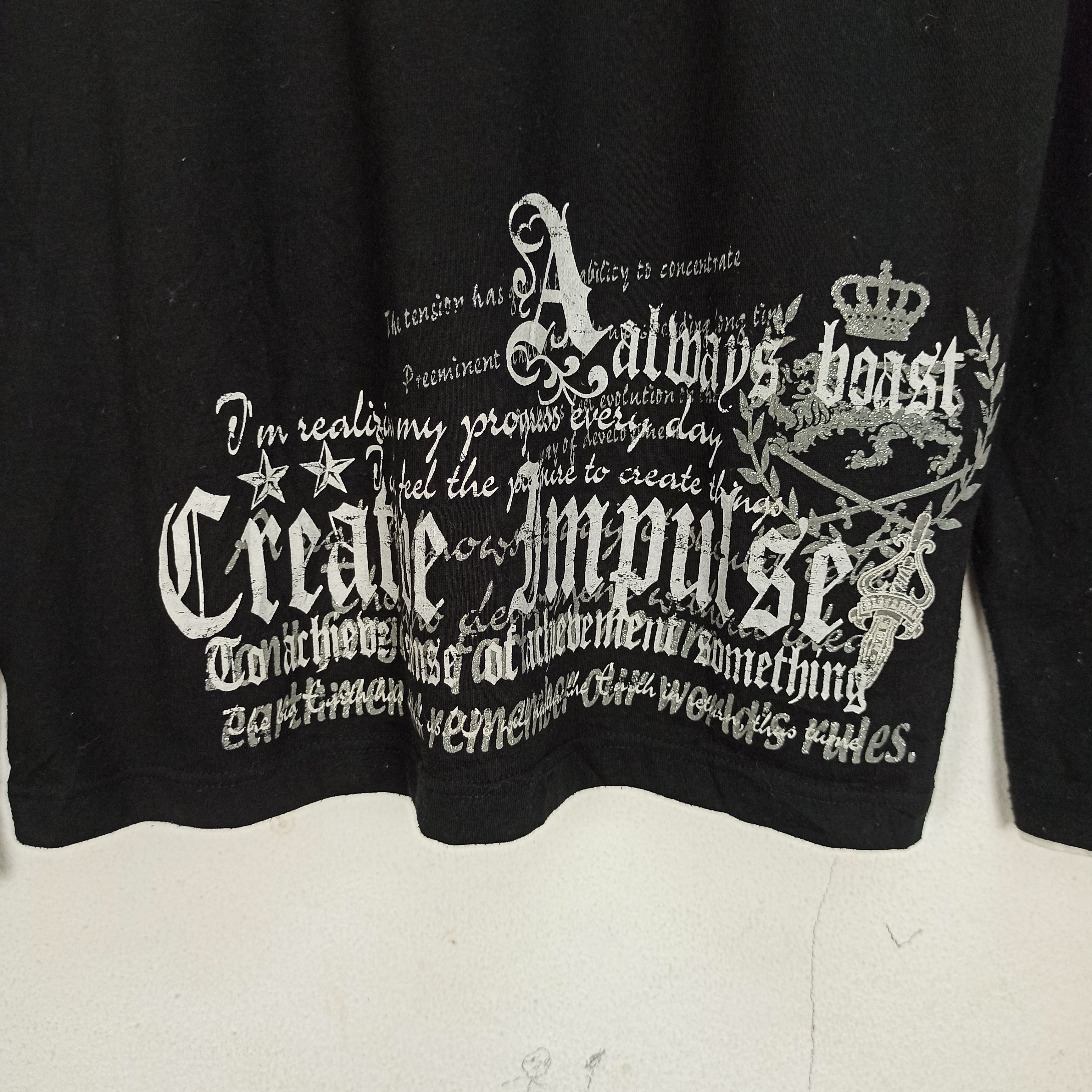 Japanese Brand Poem Euroyal Black Label Japanese Brand LGB Long Sleeve Tees Size US L / EU 52-54 / 3 - 7 Thumbnail