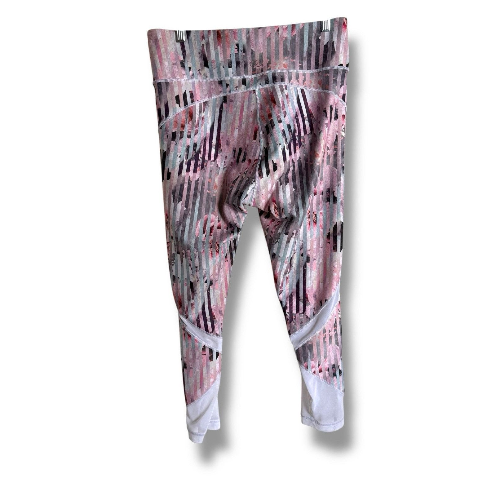Other Calia By Carrie Underwood Womens Leggings L Mesh Ankle Pink Size 34" / US 12 / IT 48 - 4 Thumbnail