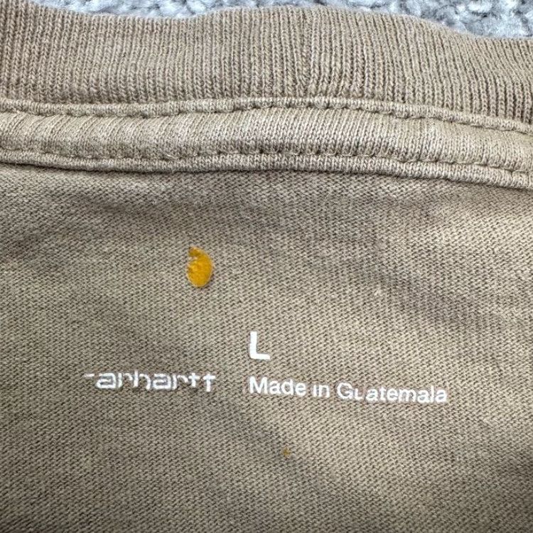 Carhartt Carhartt Shirt Men Large Brown Cotton Pocket Regular Fit Tee Mens Size US L / EU 52-54 / 3 - 5 Thumbnail