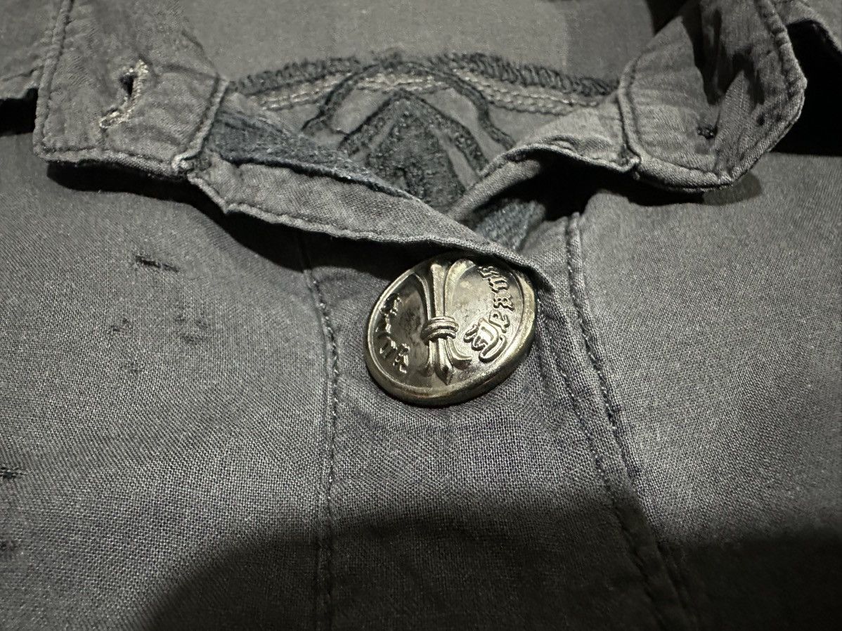 Japanese Brand 🔥Y2K Vintage Cook Jeans Fleur Shirt Black Goth Punk Size US S / EU 44-46 / 1 - 7 Thumbnail