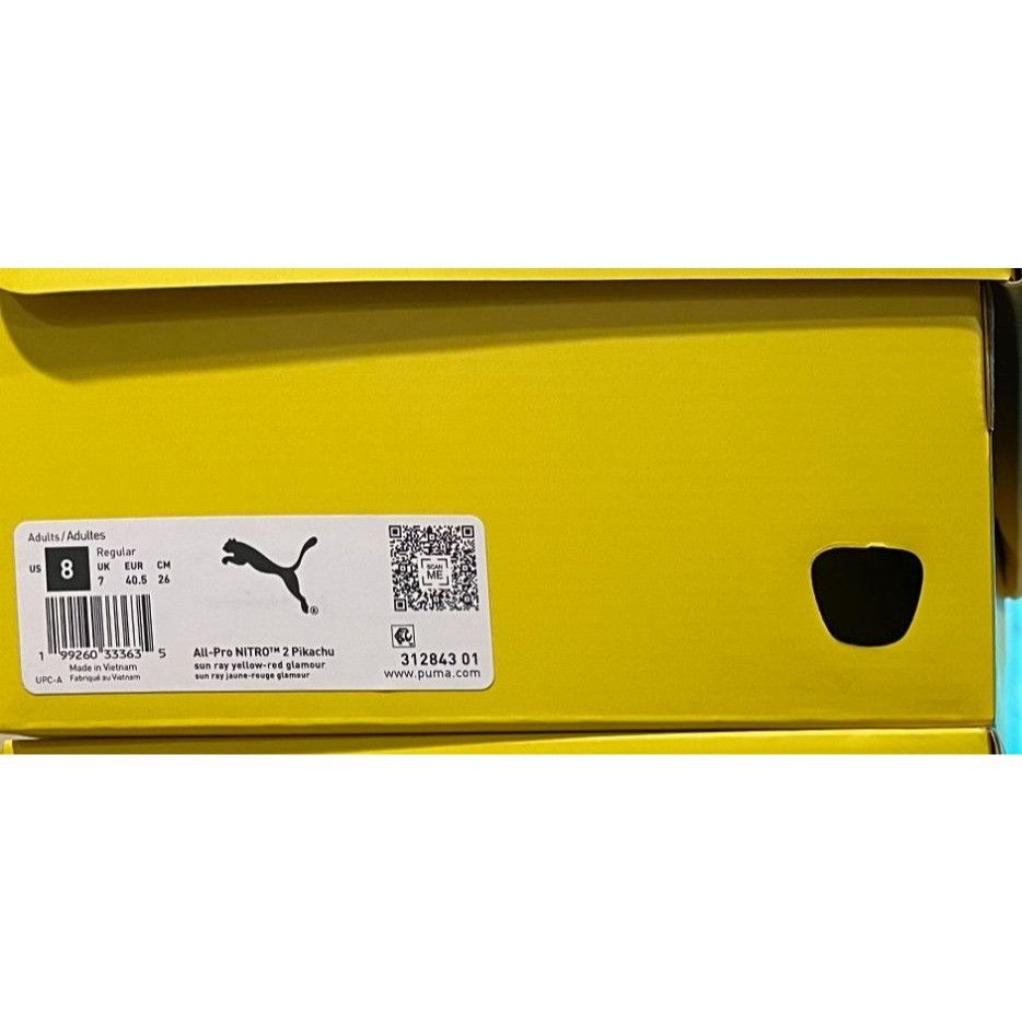 Puma Puma x Pokemon All Pro Nitro 2 Pikachu Mens 8us Size US 8 / EU 41 - 9 Thumbnail
