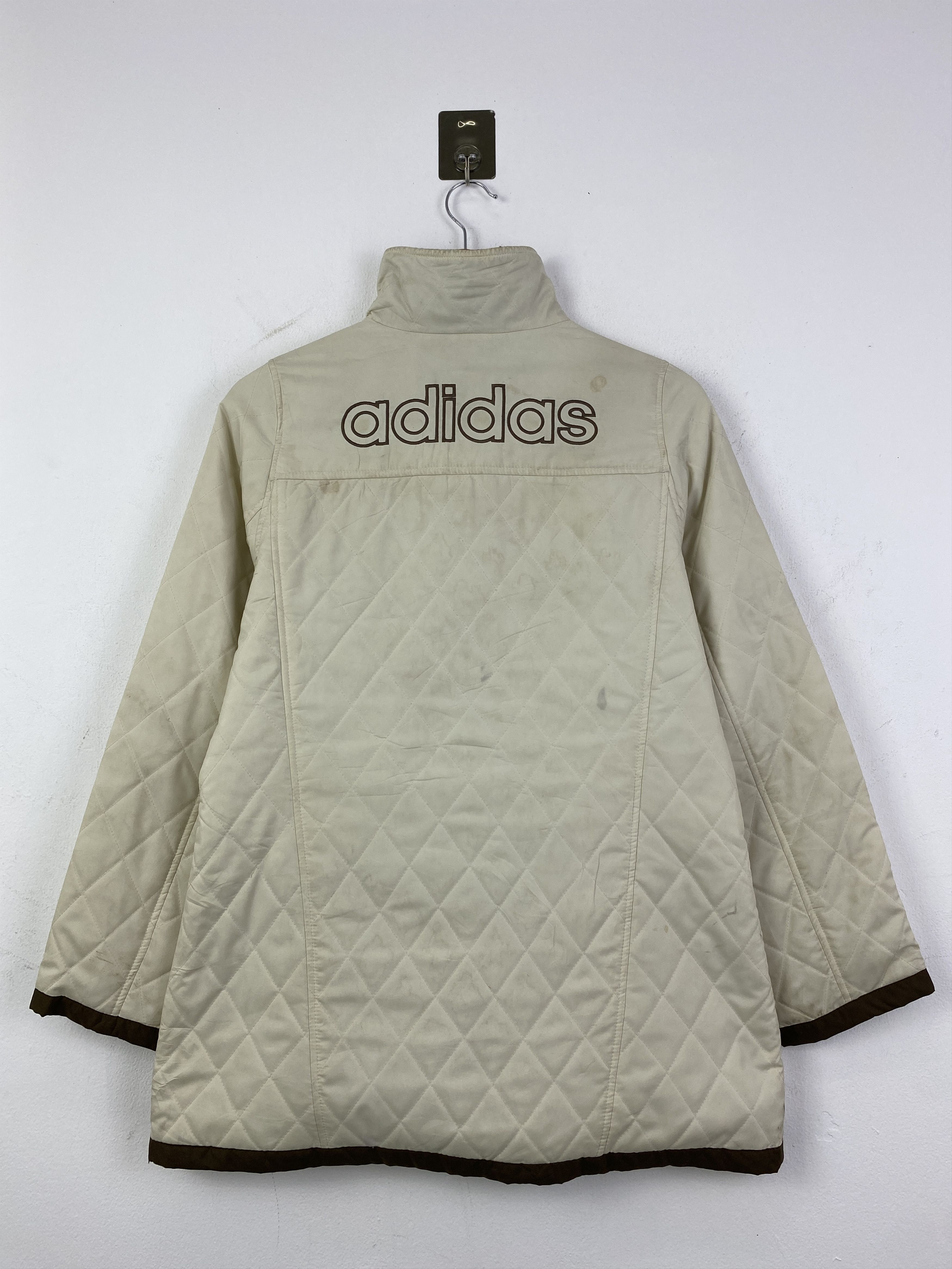 Adidas Adidas Diamond Quilted Full Zipper Jacket JA0230 Size US M / EU 48-50 / 2 - 2 Thumbnail