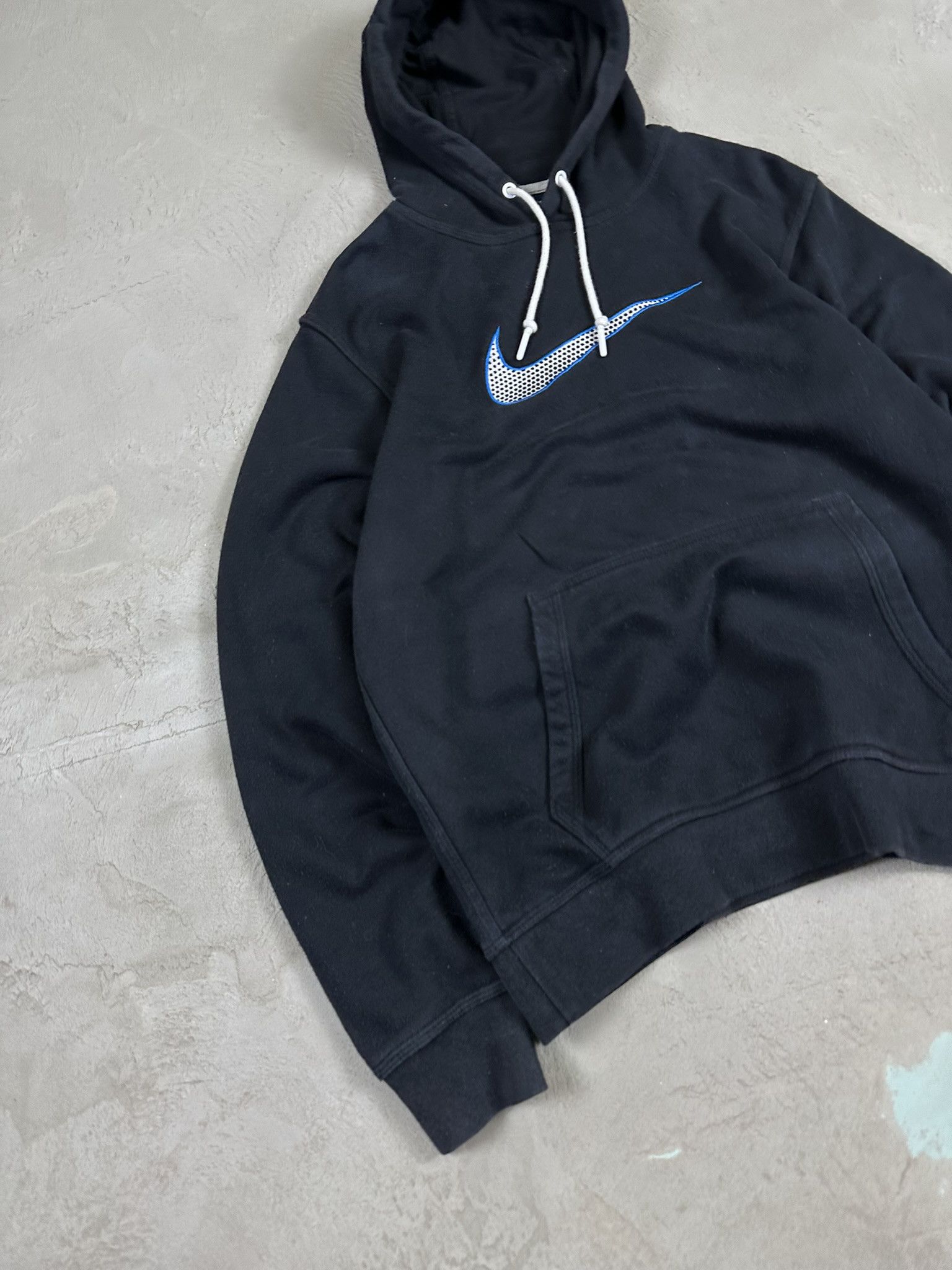 Nike Vintage Y2k Nike Centre Swoosh Logo Boxy Sweatshirt Hoodie Size US M / EU 48-50 / 2 - 5 Thumbnail
