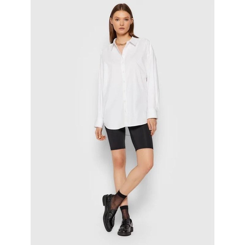 Gestuz Gestuz white oversized boxy fit button down shirt sz 36 US 4 Size S / US 4 / IT 40 - 1 Thumbnail