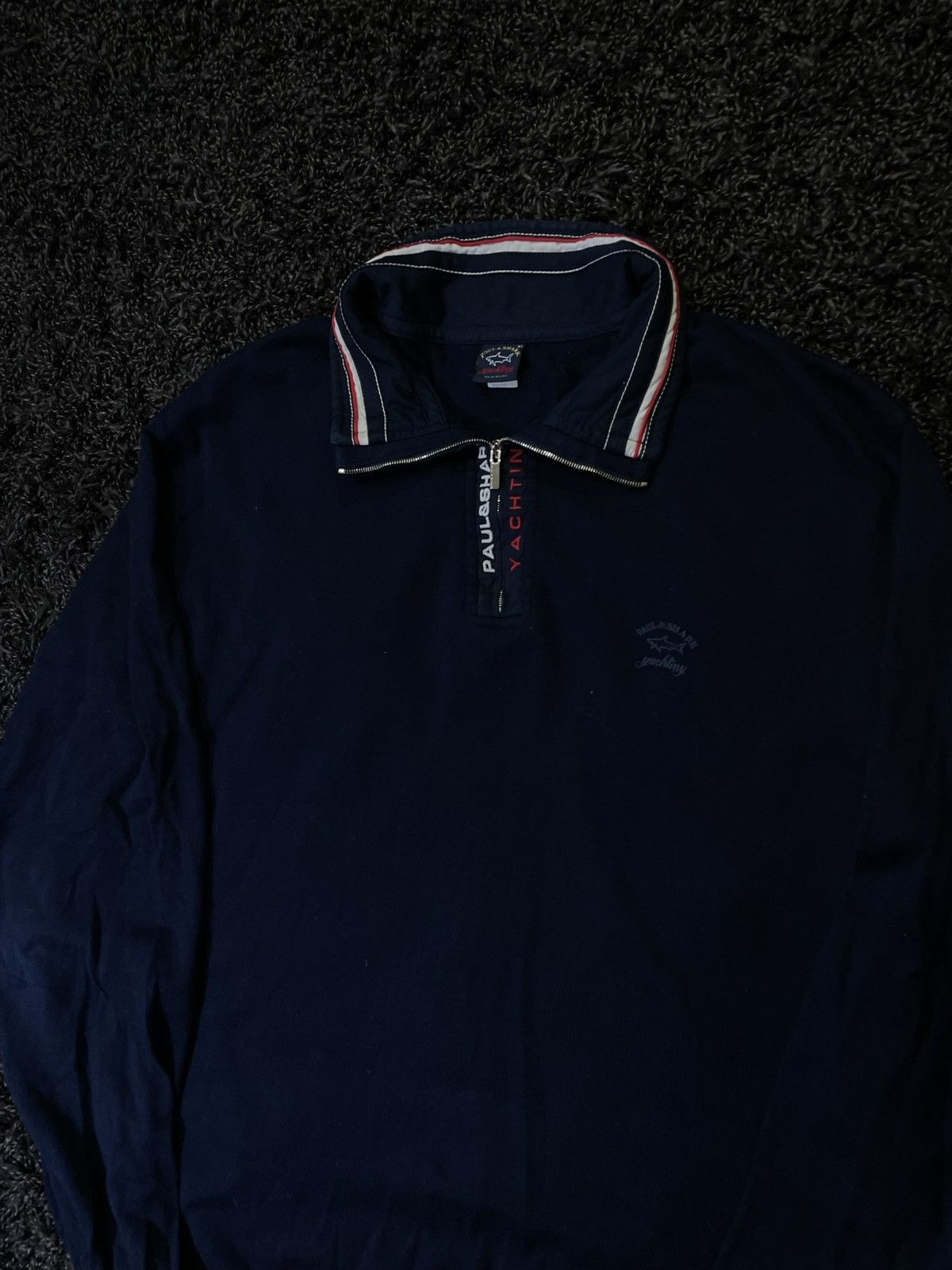 Paul & Shark Paul & Shark Knitted Wool Zip Sweater Pullover Jacket Size US L / EU 52-54 / 3 - 7 Thumbnail