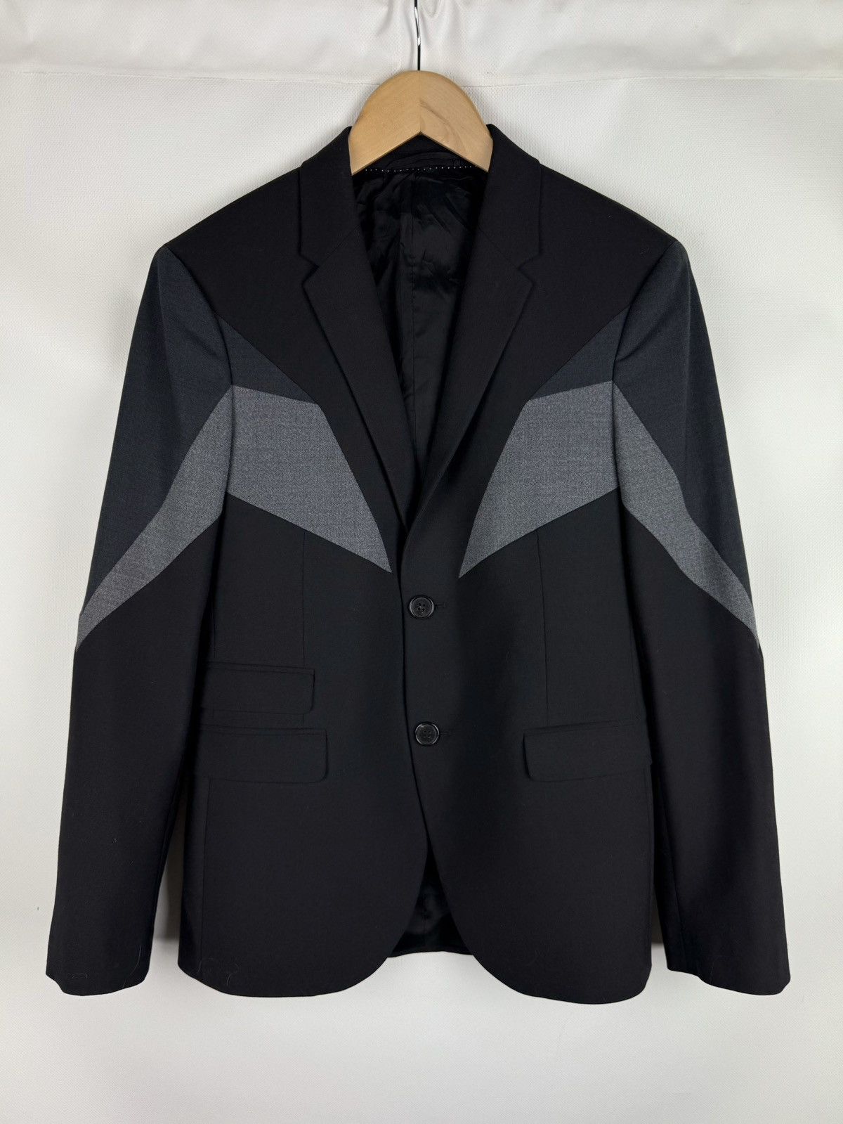 Neil Barrett Neil Barrett Wool Blazer Jacket Size US 36 / EU 46 Slim Fit Size 36R - 1 Thumbnail
