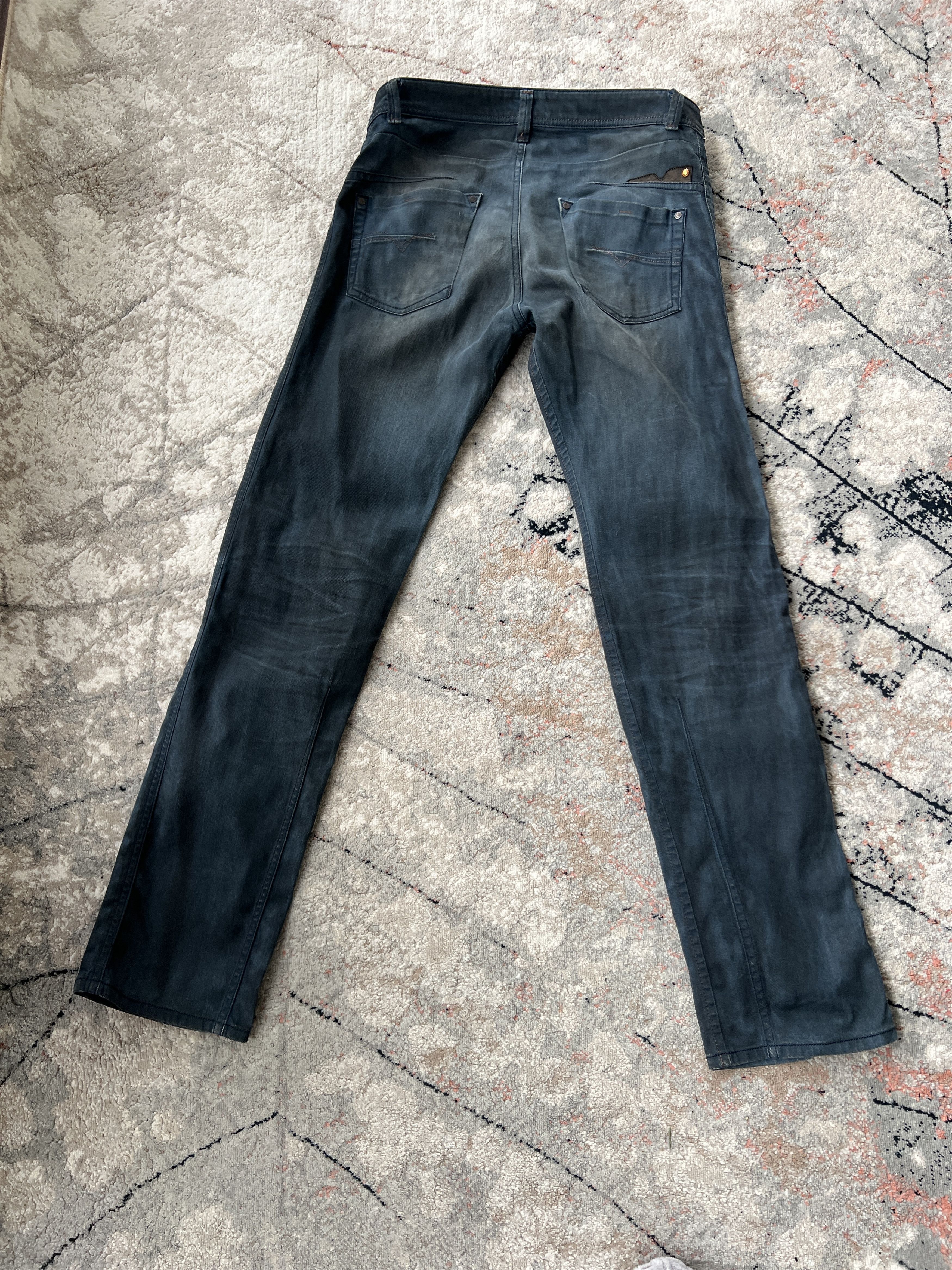 Diesel Diesel Darron Slim-Tapped Denim Pants Size US 31 - 16 Thumbnail