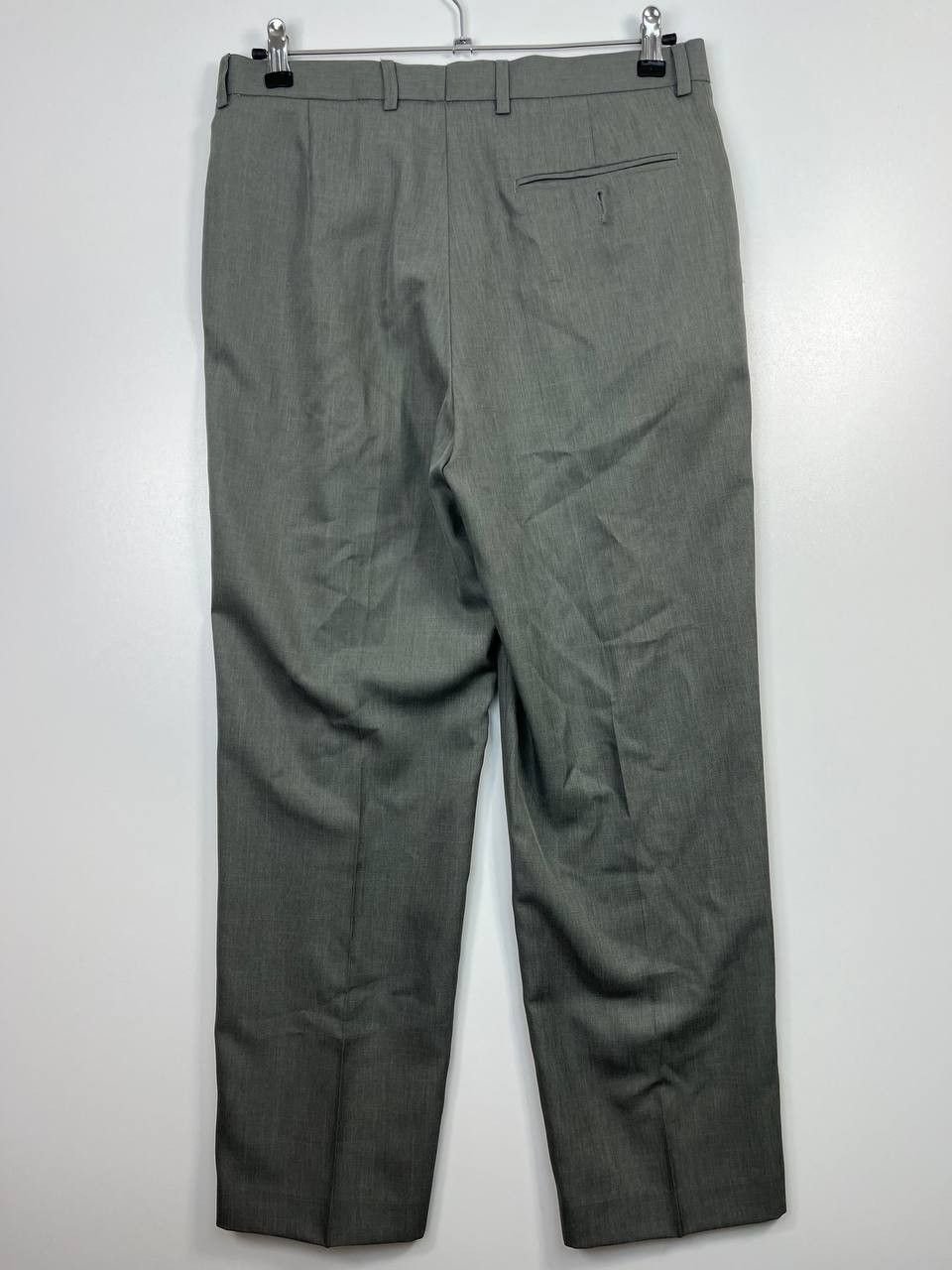 Other M&S Marks Spencer Mens Dress Pants Light Grey Trousers 32x29 Size US 34 / EU 50 - 6 Thumbnail