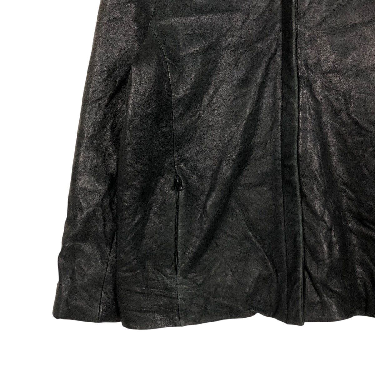 Japanese Brand 📌Rich Black Vintage Leather Jacket Nine West Issey Miyake Size US M / EU 48-50 / 2 - 5 Thumbnail