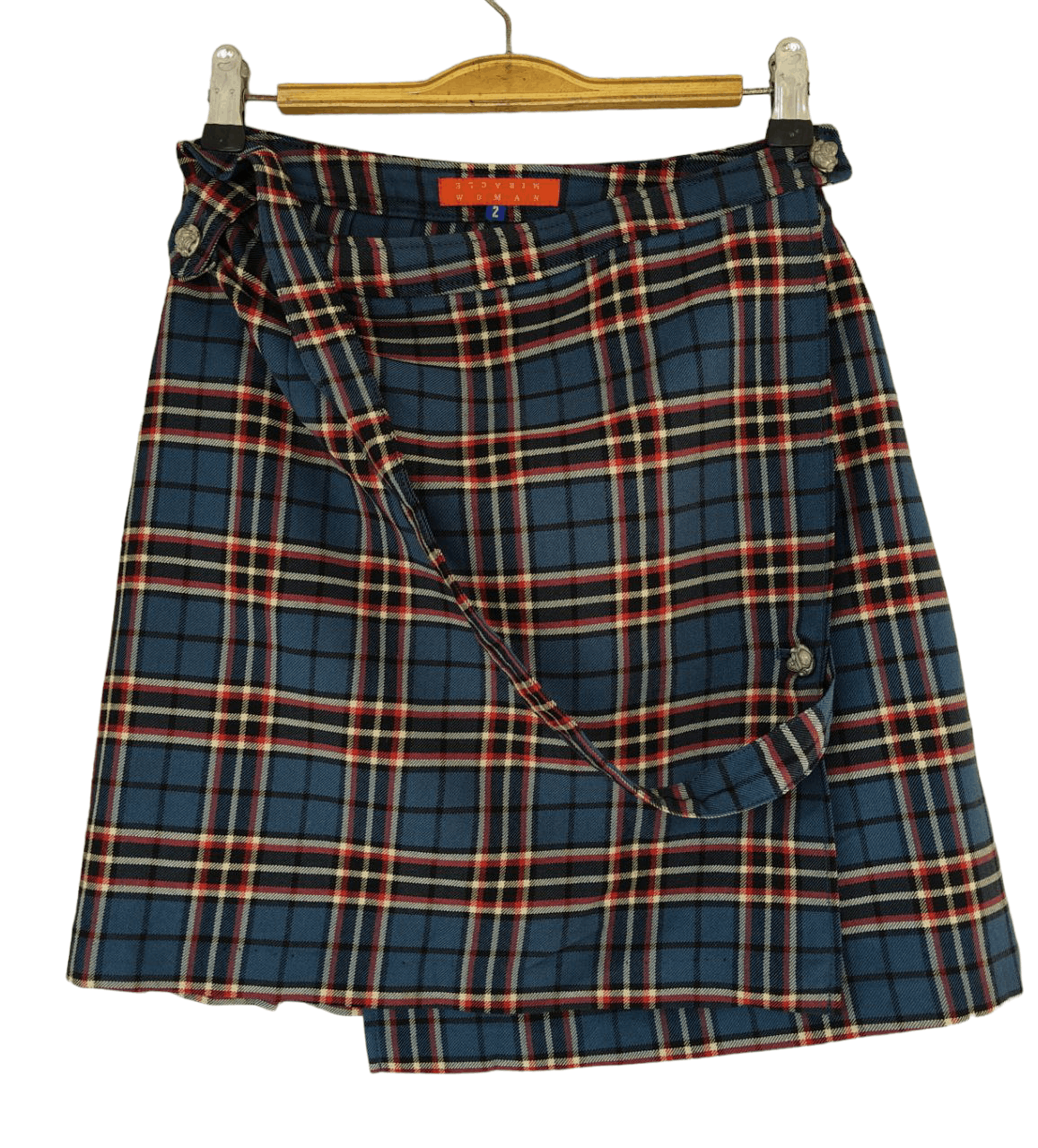 Japanese Brand Miracle Woman Checkered Skirt Hysteric Punk Size 26" / US 2 / IT 38 - 3 Thumbnail