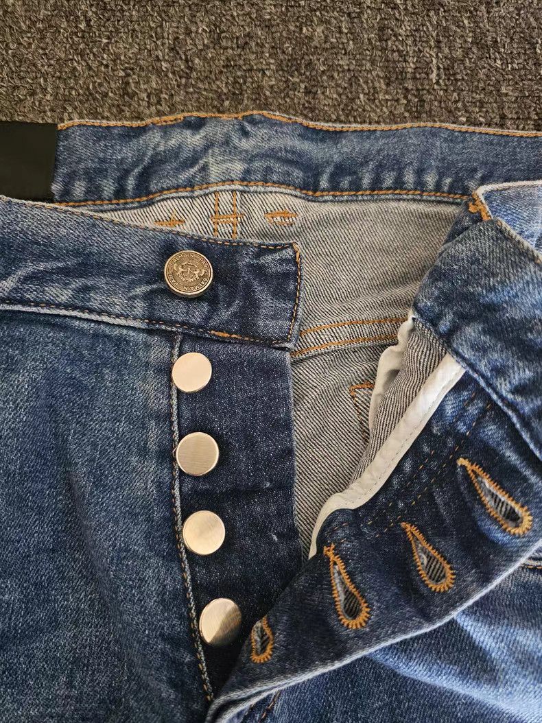 Balmain Balmain Distressed Jeans Size US 34 / EU 50 - 3 Thumbnail