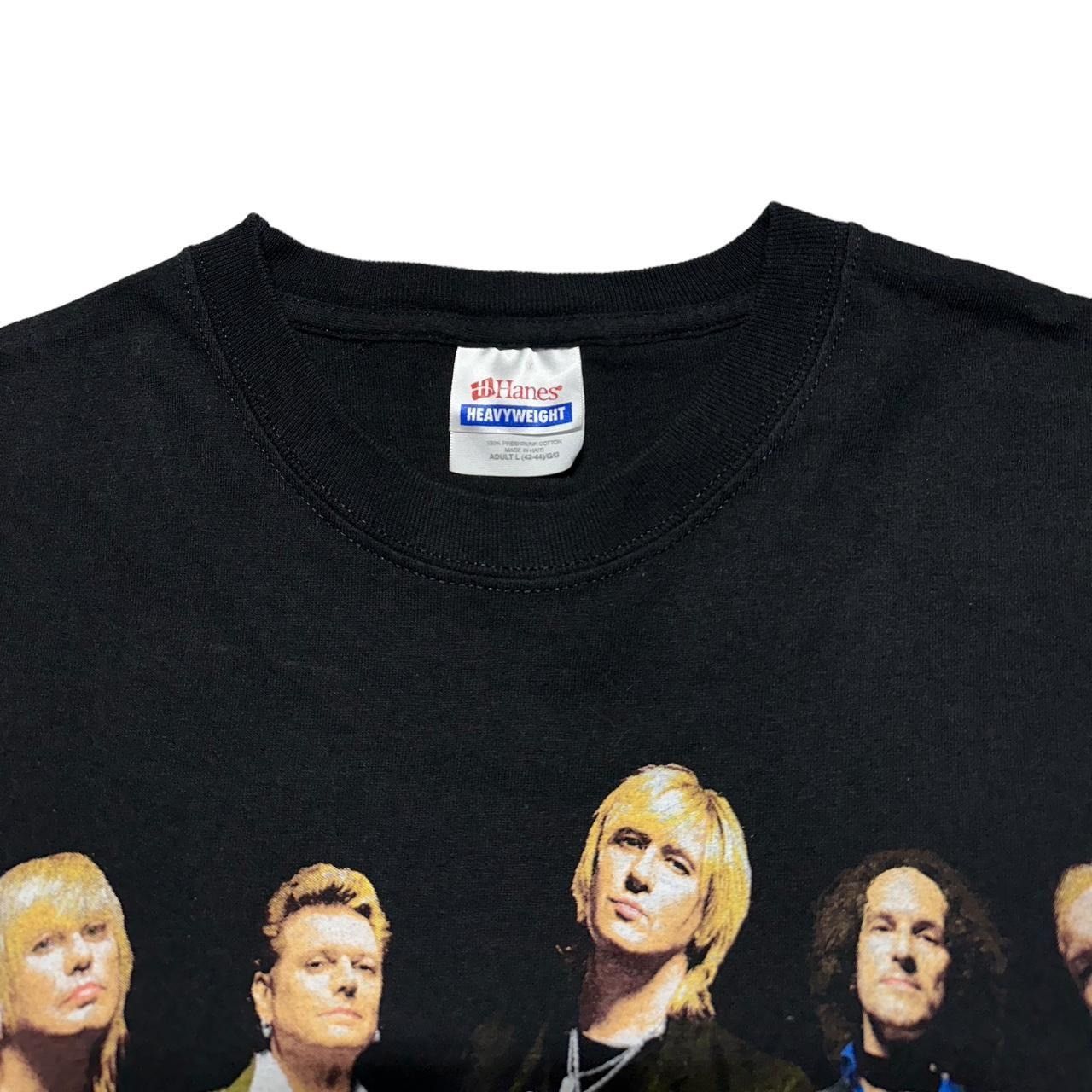 Band Tees × Hanes × Vintage Y2K Def Leppard 2007 Tour T-Shirt Size US L / EU 52-54 / 3 - 5 Thumbnail