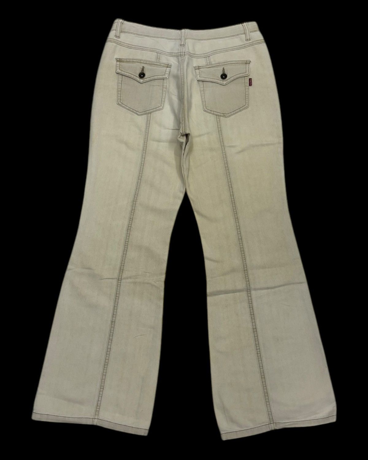 Hysteric Glamour × Japanese Brand HYSTERIC GLAMOUR STYLE FACILE FLARED COTTON PANTS Size US 29 - 6 Thumbnail