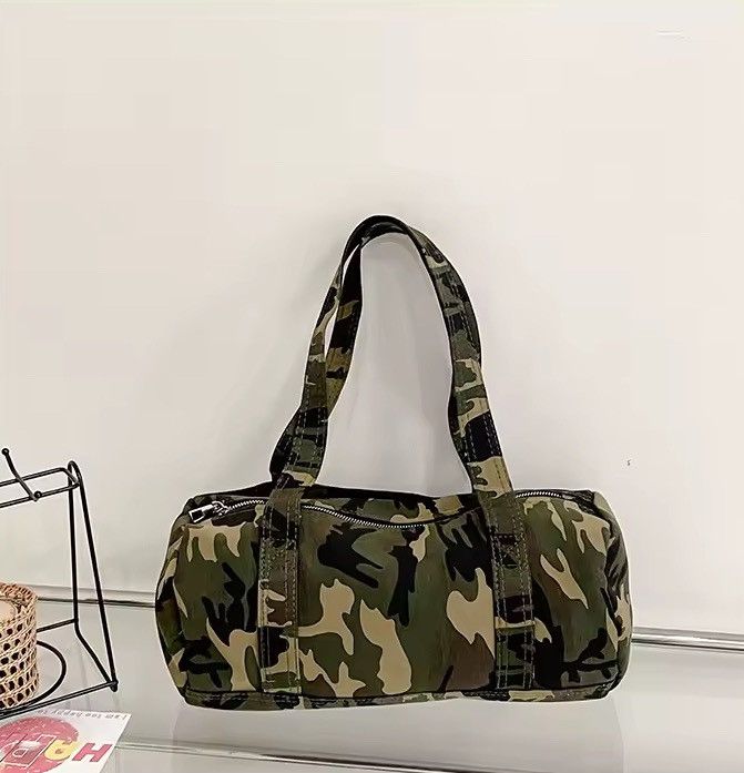Other Y2K Korean Camouflage Single-Shoulder Streetwear Bag Size ONE SIZE - 6 Thumbnail