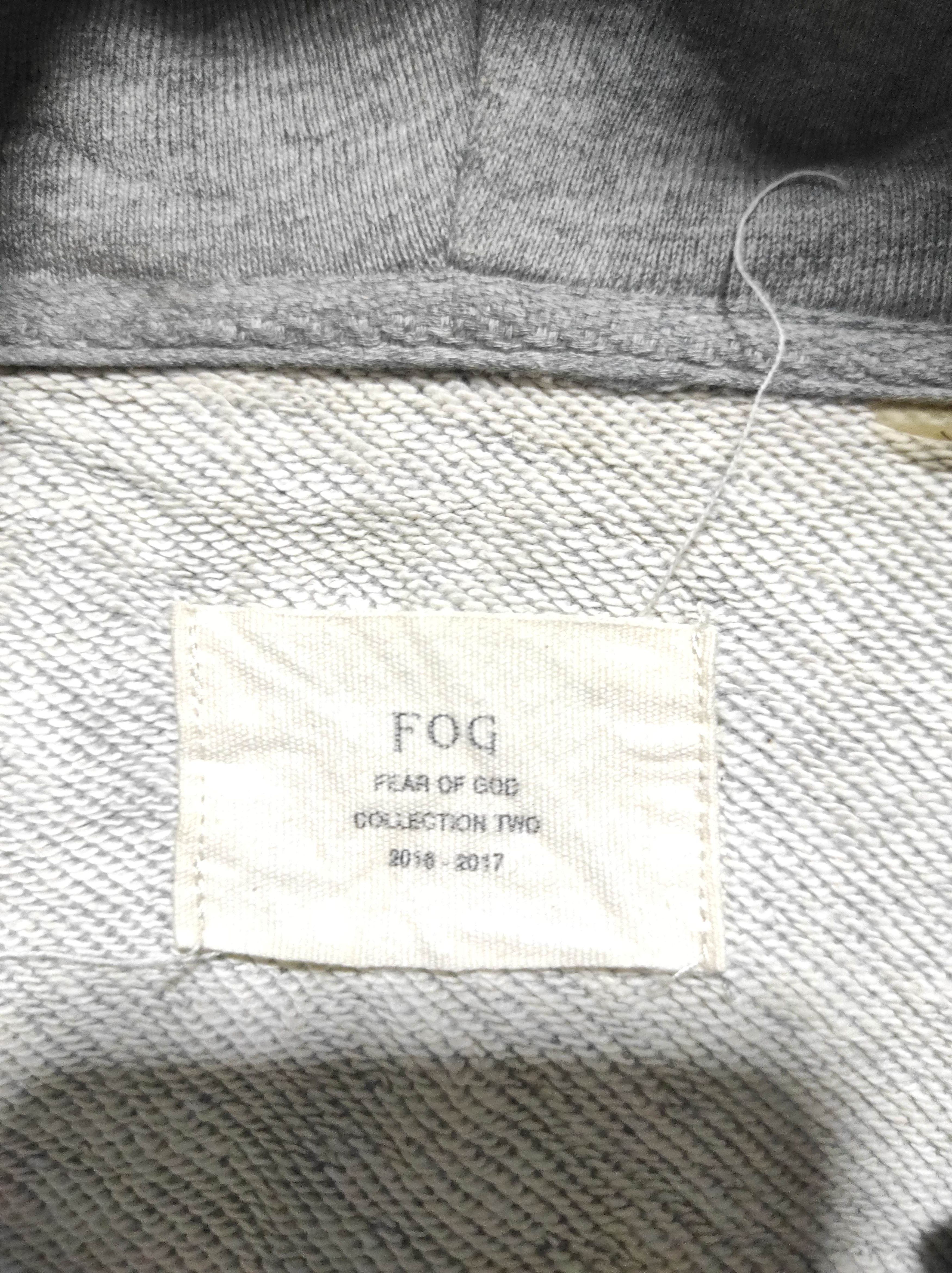 FOG FOG Half Zip Fur Hoodie i6w9 LBG style Size US L / EU 52-54 / 3 - 6 Thumbnail
