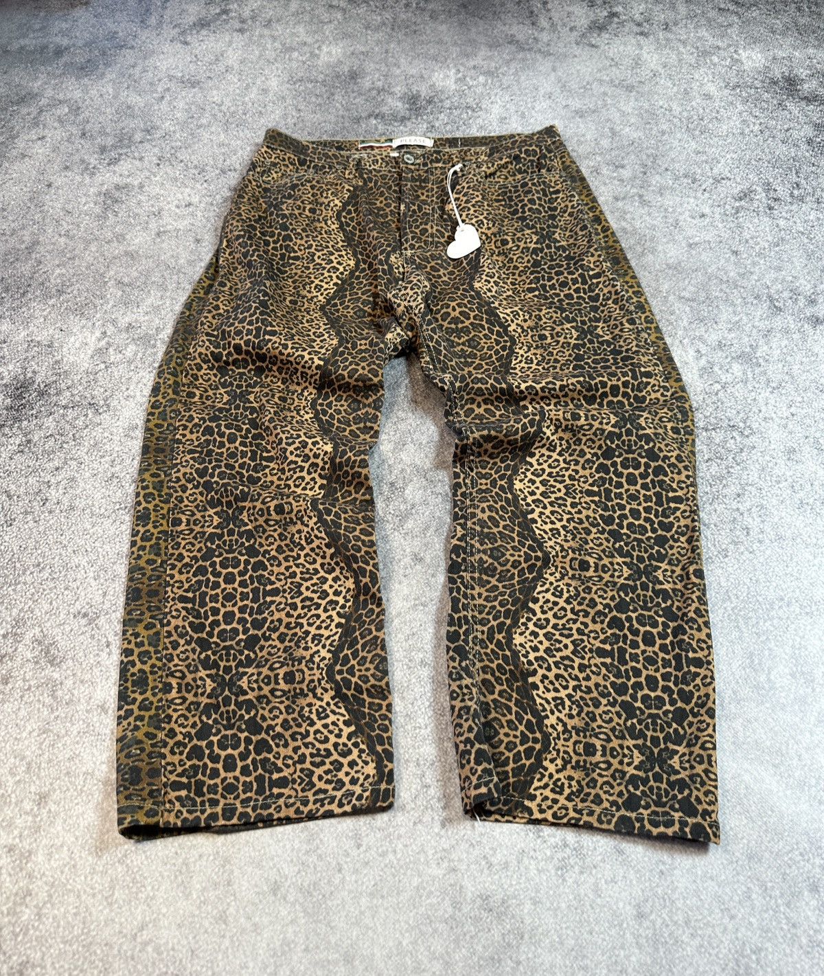 Other Y2K Leopard Pants Streetwear Style Casual USA M Size US 32 / EU 48 - 1 Thumbnail