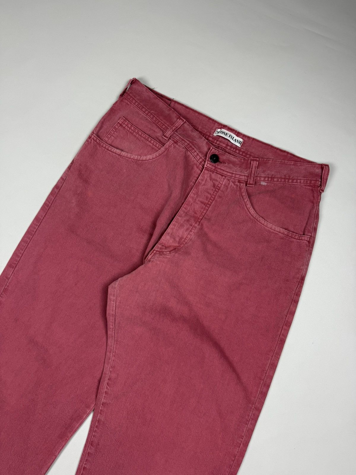 Stone Island × Vintage Stone Island Marina Vintage 1995 Men’s Jeans Pants Size US 32 / EU 48 - 2 Thumbnail