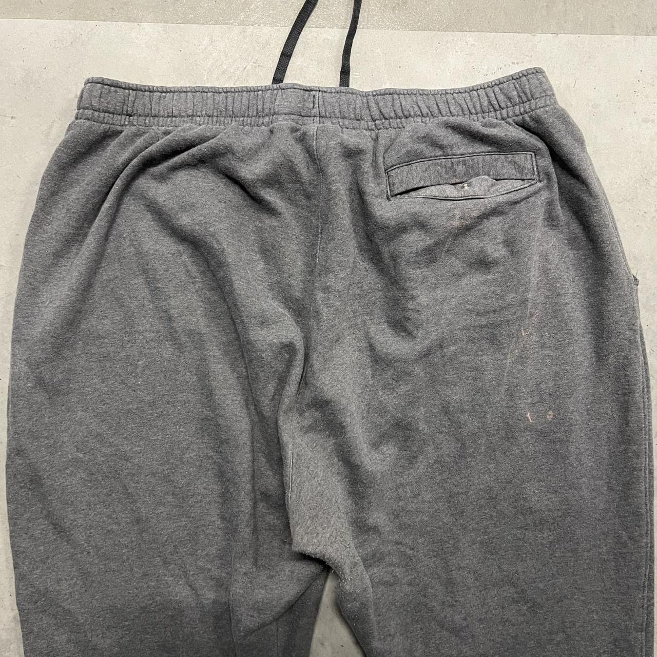 Nike Crazy Vintage Y2K Nike Grey Sweatpants Bleach splatter baggy Size US 38 / EU 54 - 6 Thumbnail