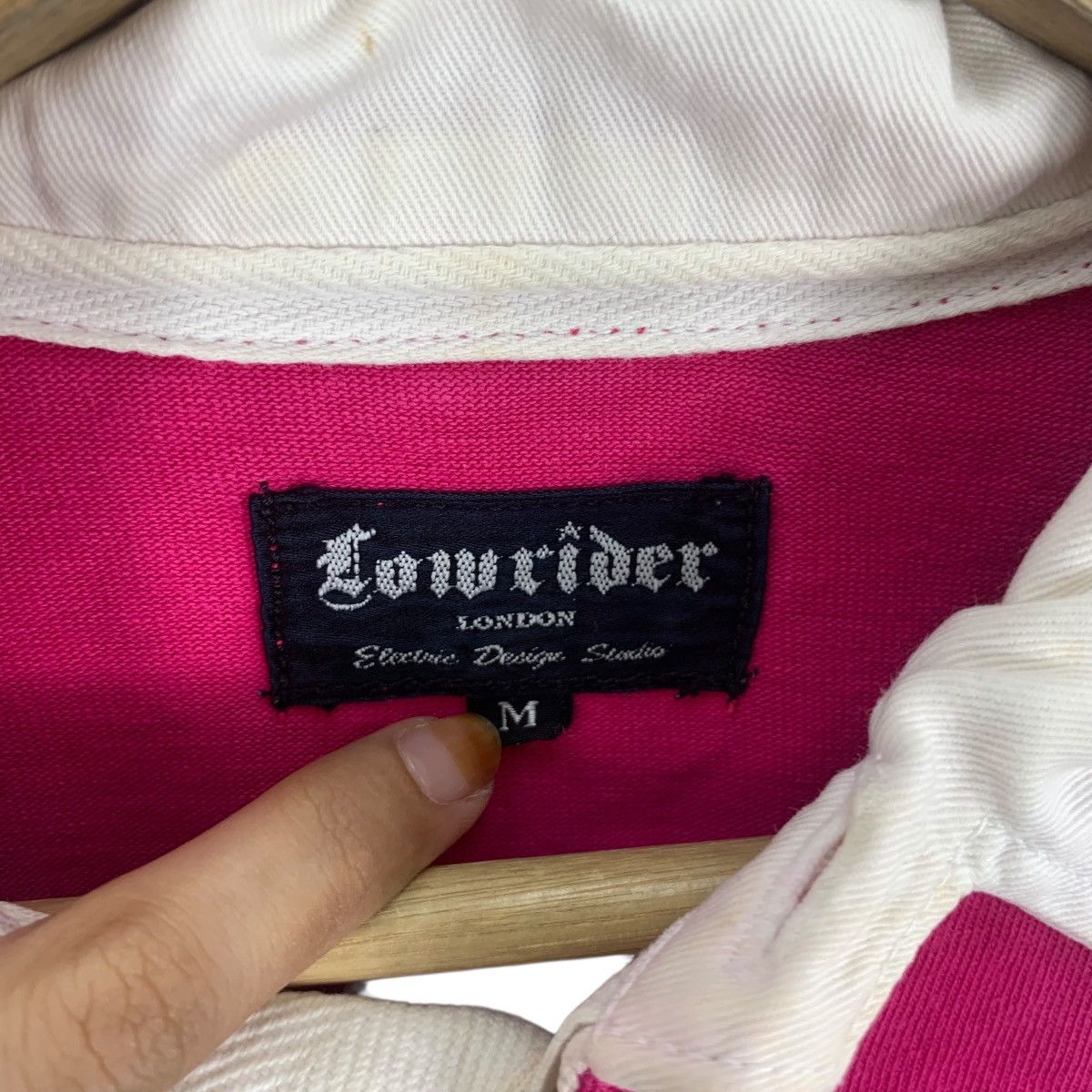 Vintage Vintage LOWRIDER LONDON Design Studio Polo Rugby Tee Shirt Size US M / EU 48-50 / 2 - 8 Thumbnail